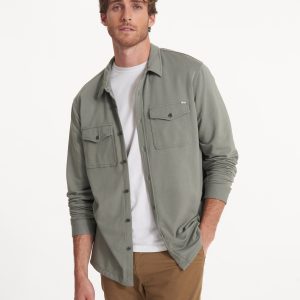 Boulevard Shirt Jacket | Stormy