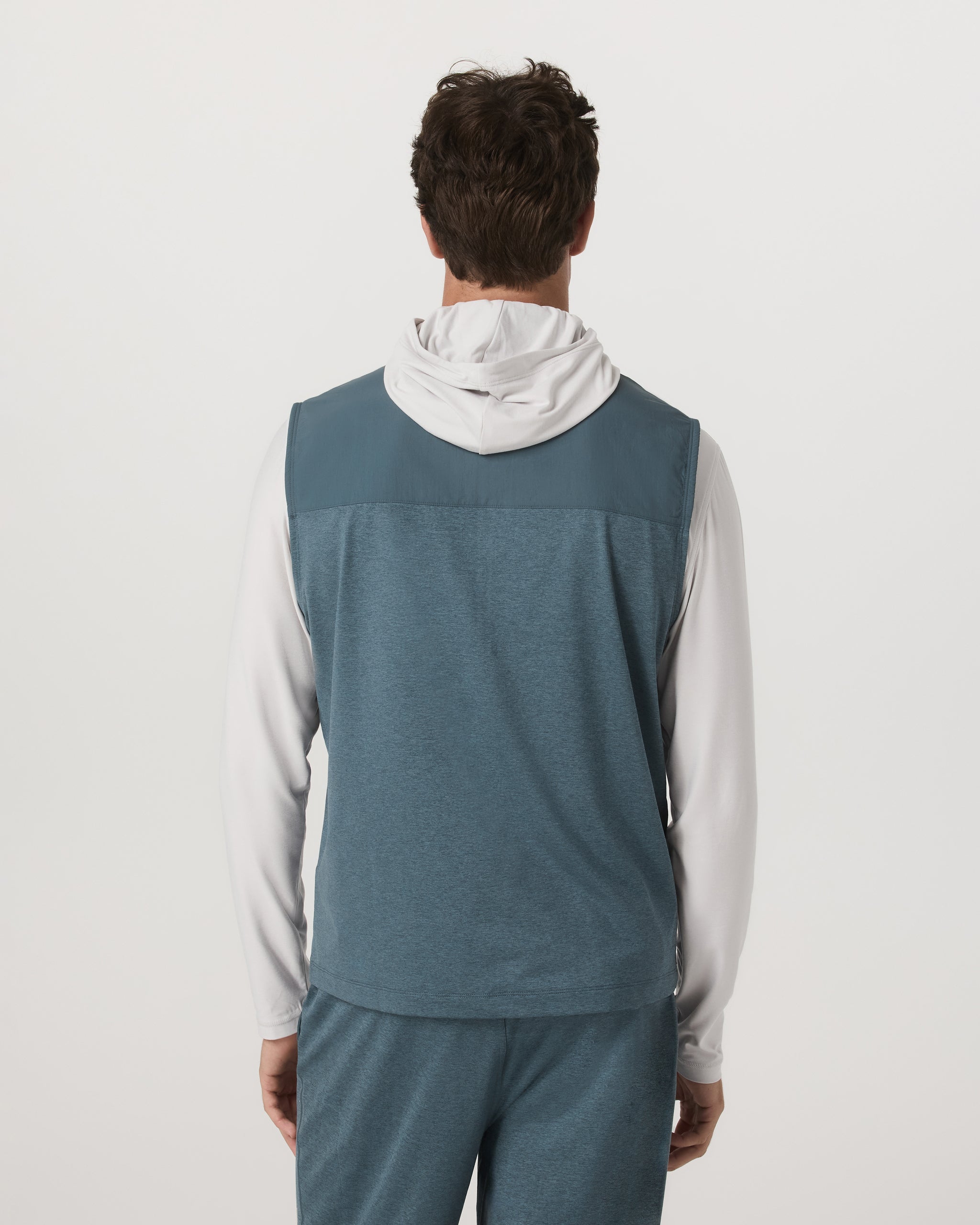 Sunday Element Vest | Blue Sea Heather - Image 3
