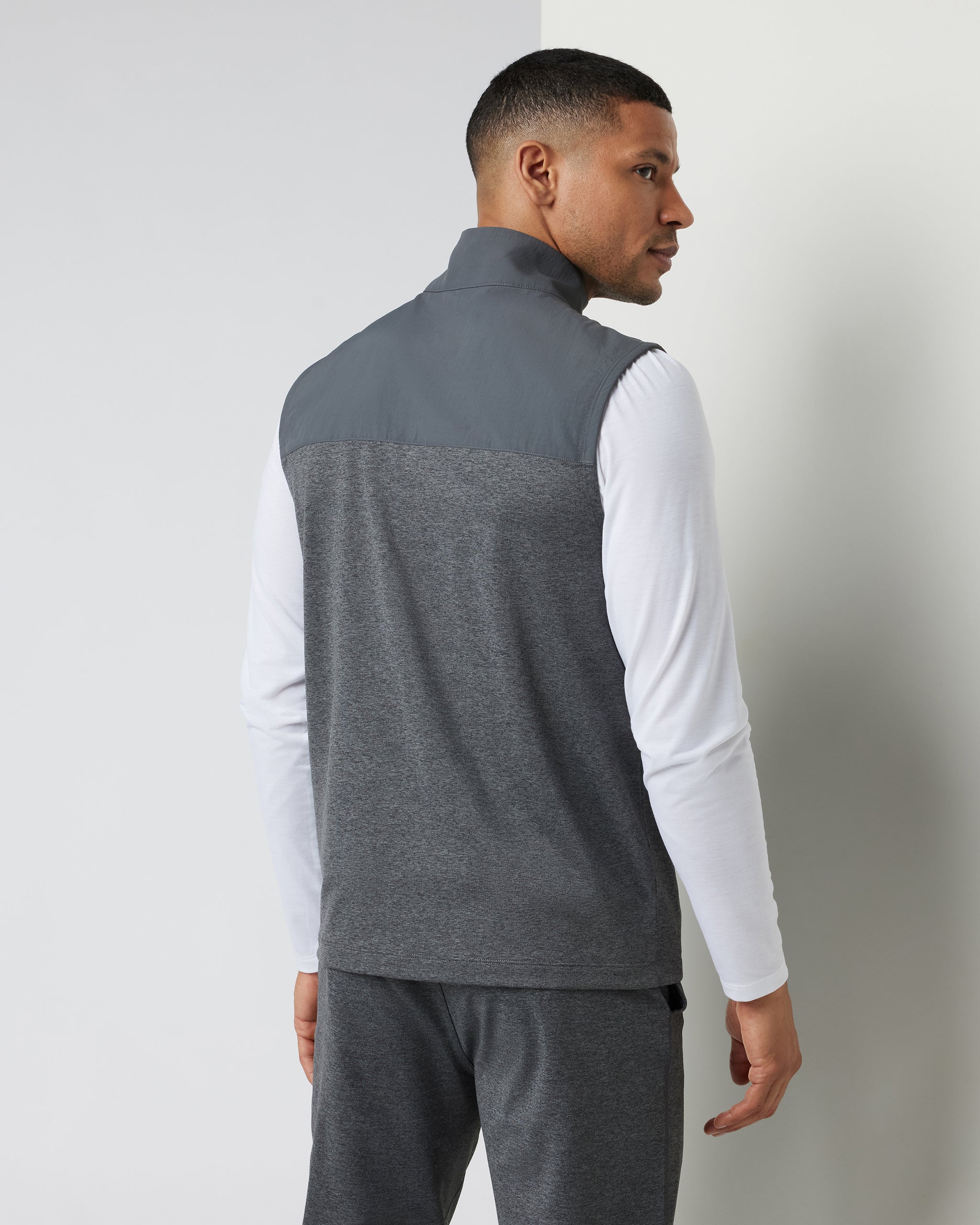 Sunday Element Vest | Charcoal Heather - Image 3