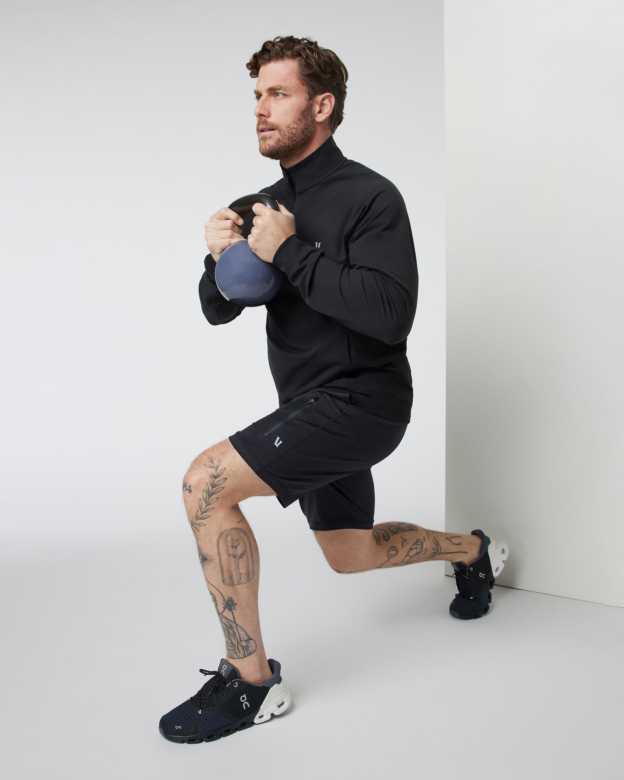 Jackson Half Zip | Black - Image 3