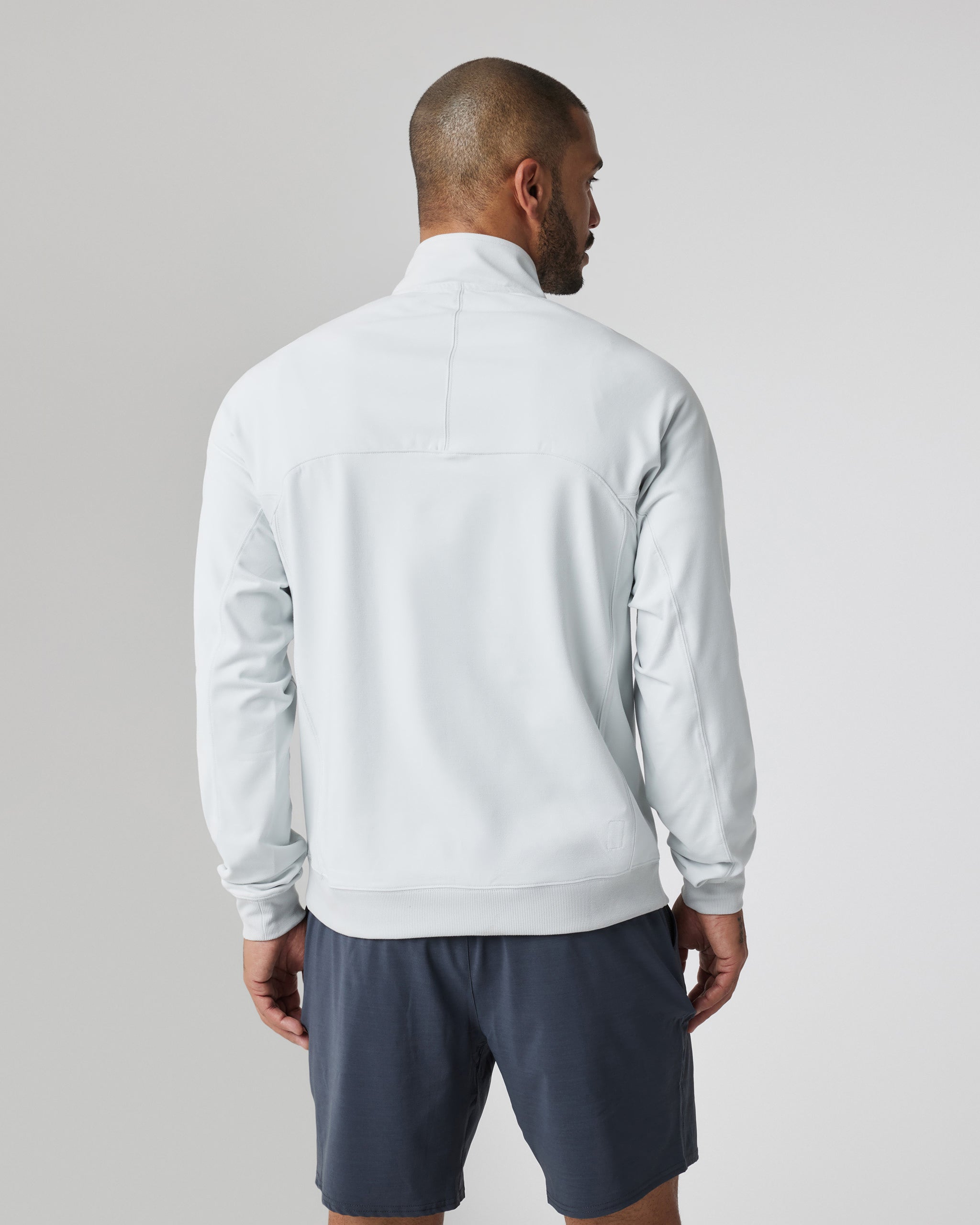 Jackson Half Zip | Frost Grey - Image 2