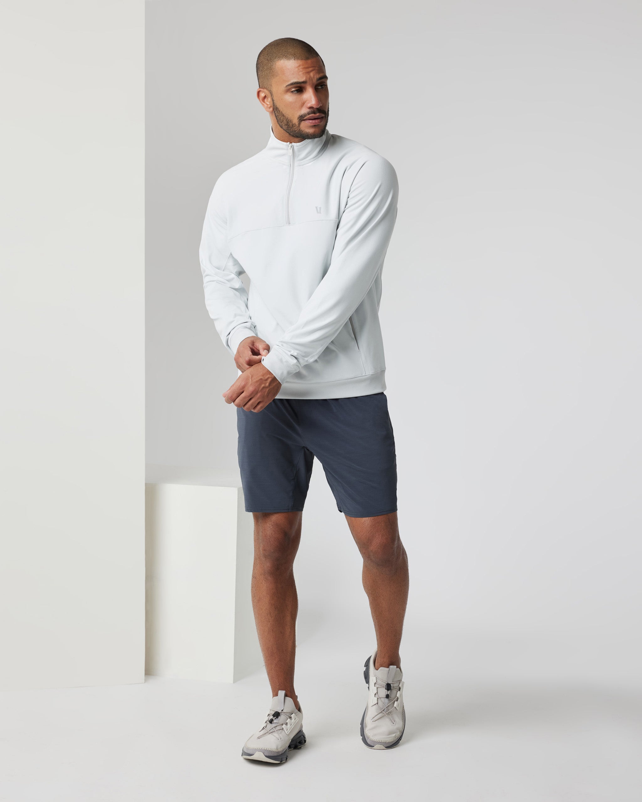 Jackson Half Zip | Frost Grey - Image 5