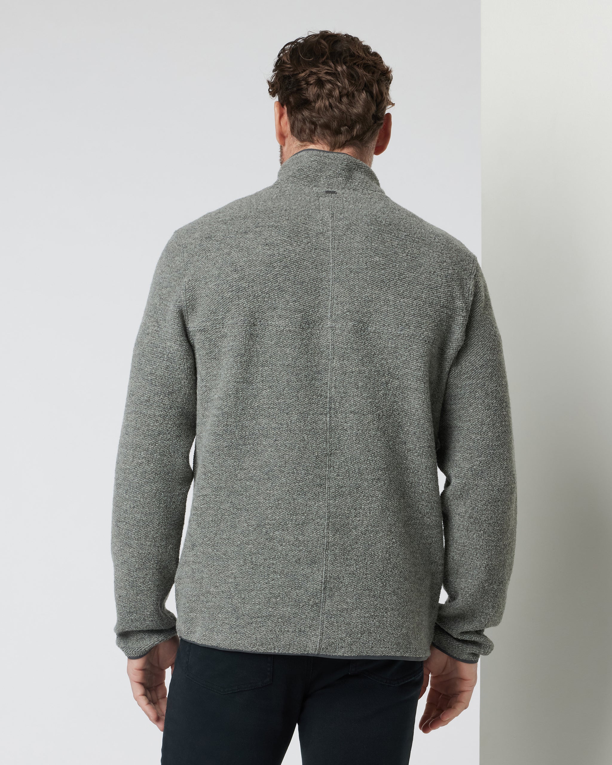 Plymouth Wool Pullover | Heather Grey - Image 2