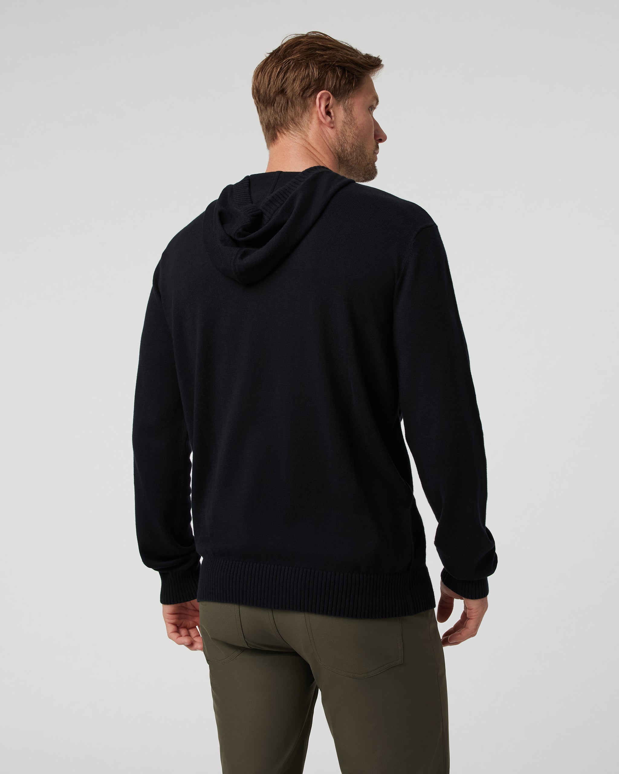 Fluent Sweater Hoodie | Black - Image 3