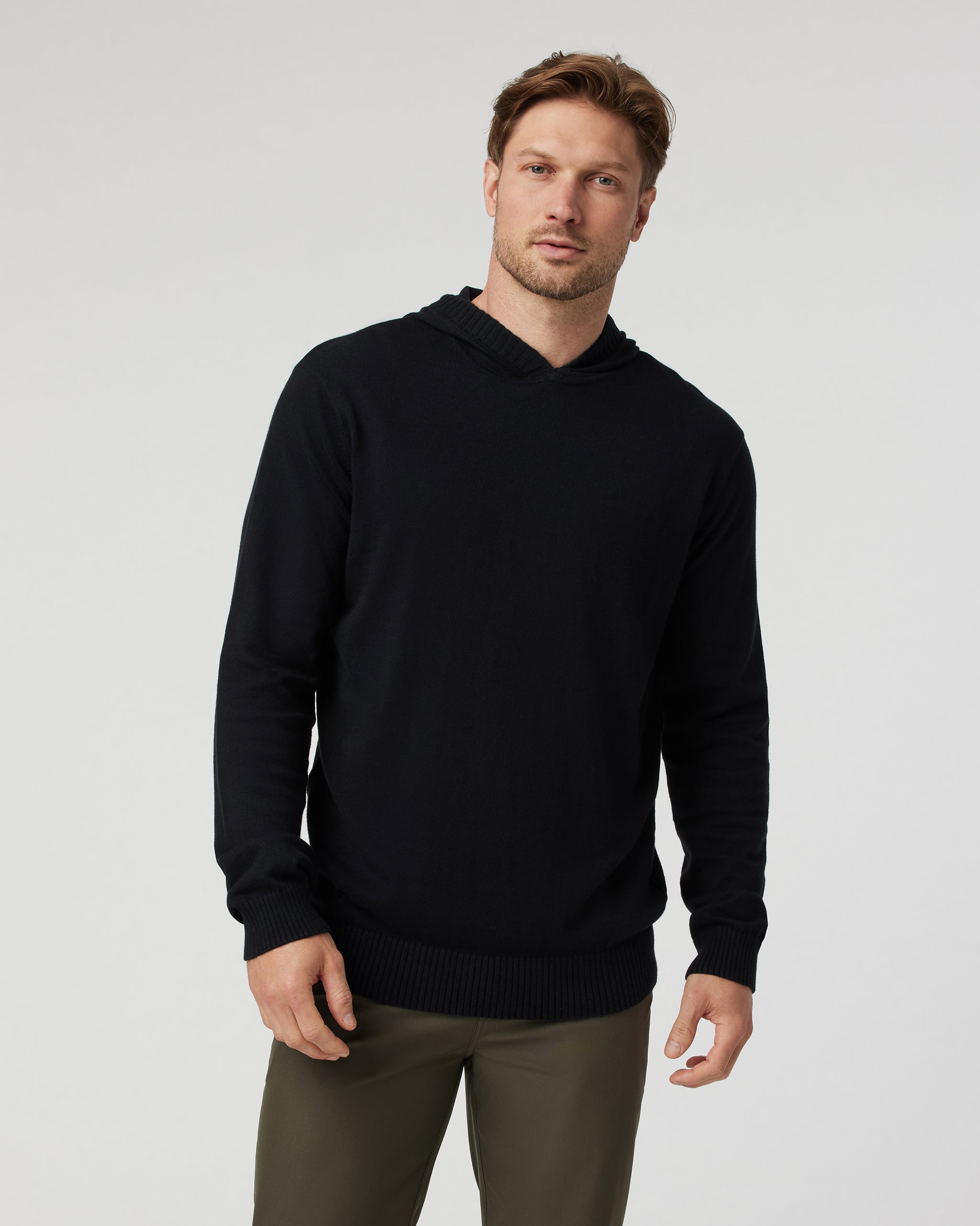 Fluent Sweater Hoodie | Black - Image 2
