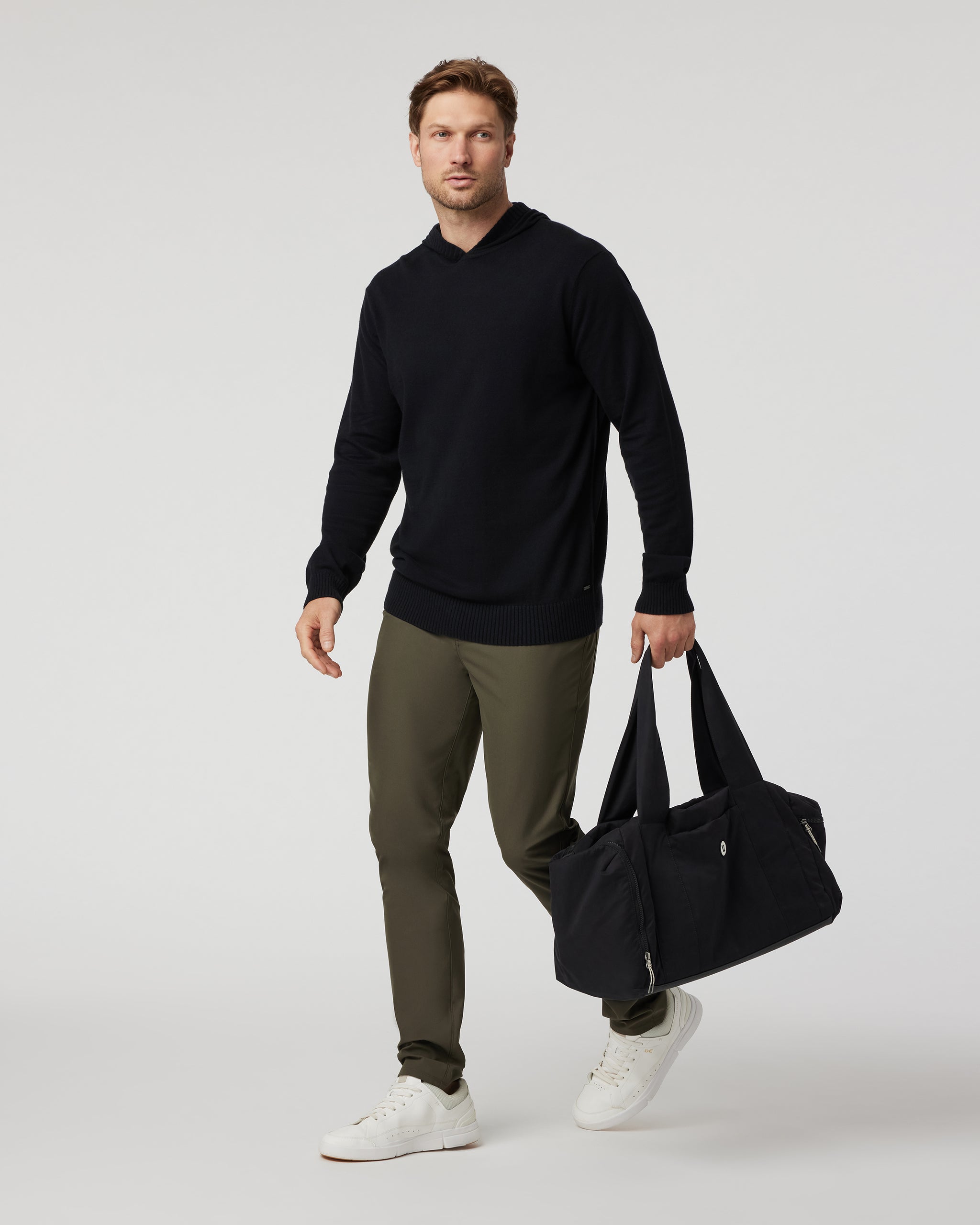 Fluent Sweater Hoodie | Black - Image 4