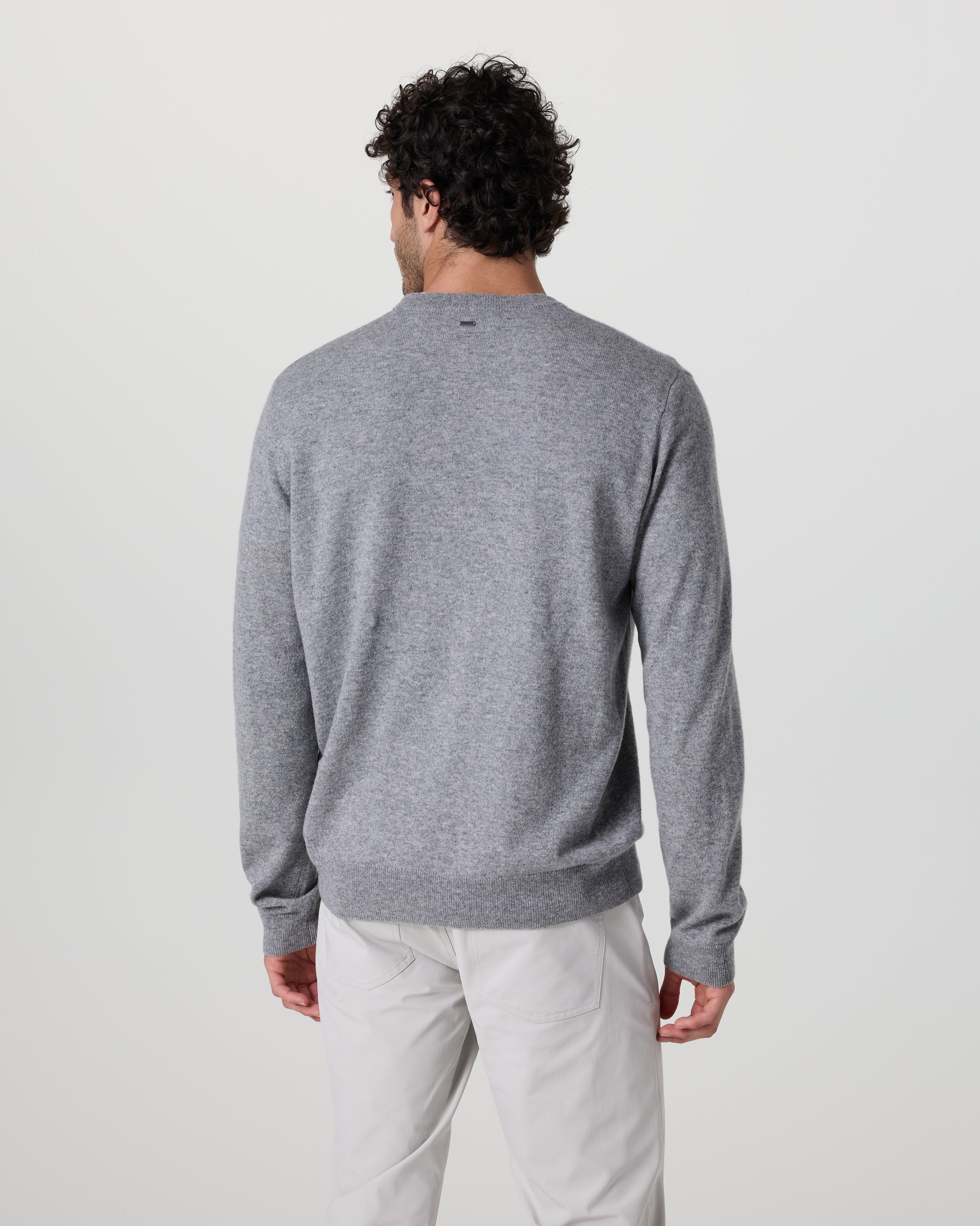 Berik Cashmere Sweater | Heather Grey - Image 2