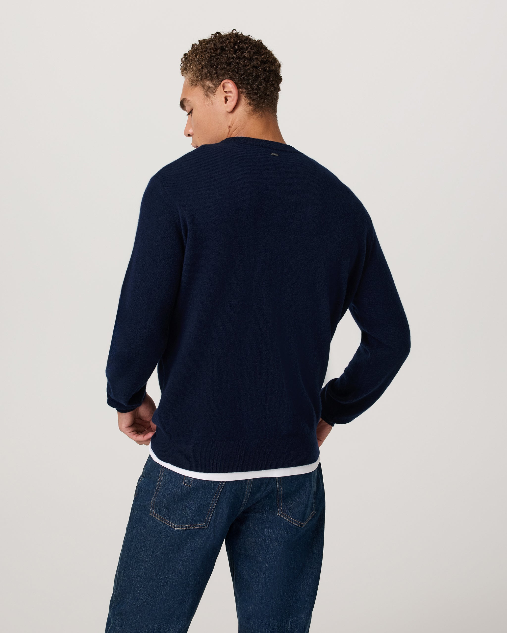 Berik Cashmere Sweater | Ink - Image 3
