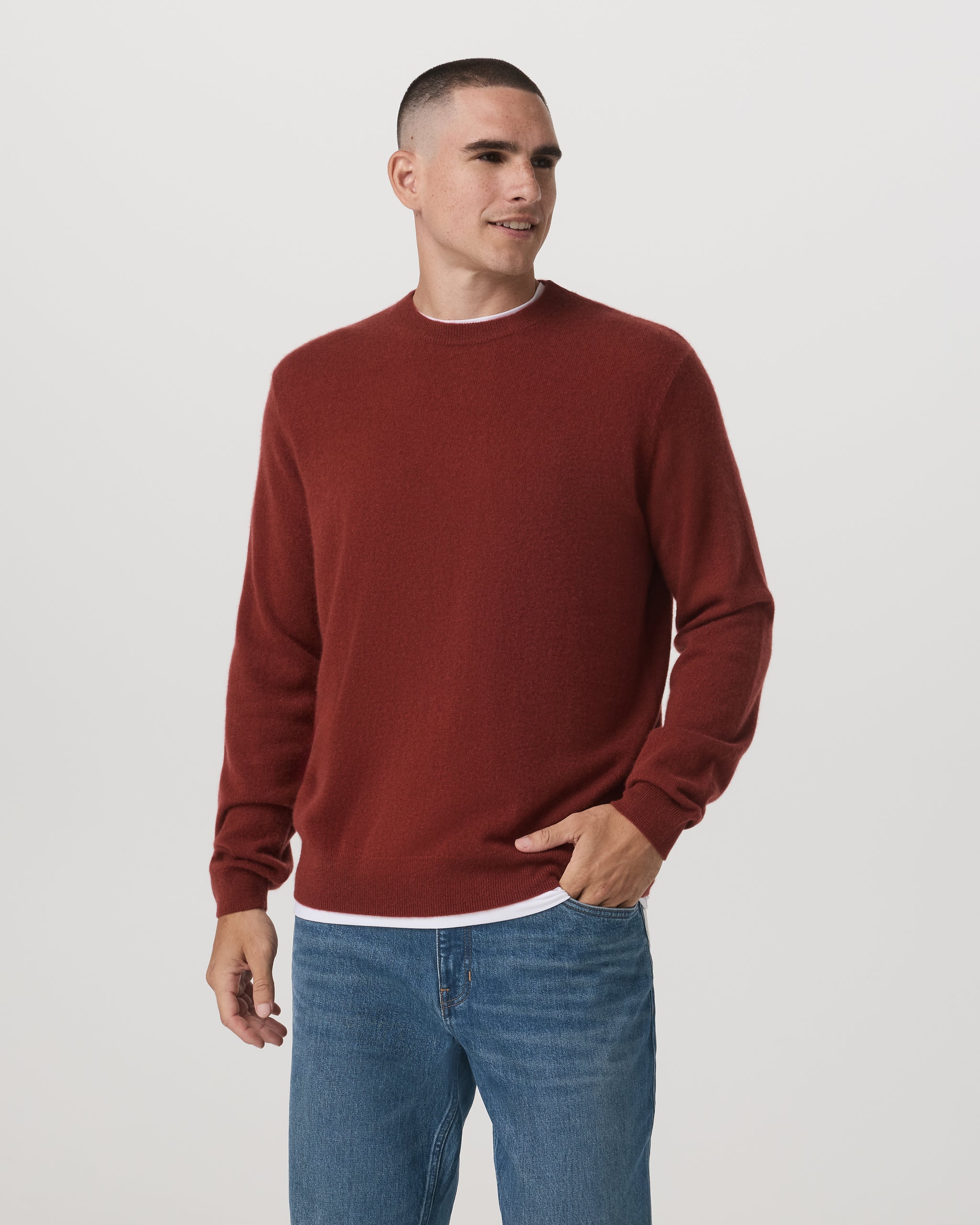 Berik Cashmere Sweater | Spiced Apple - Image 5