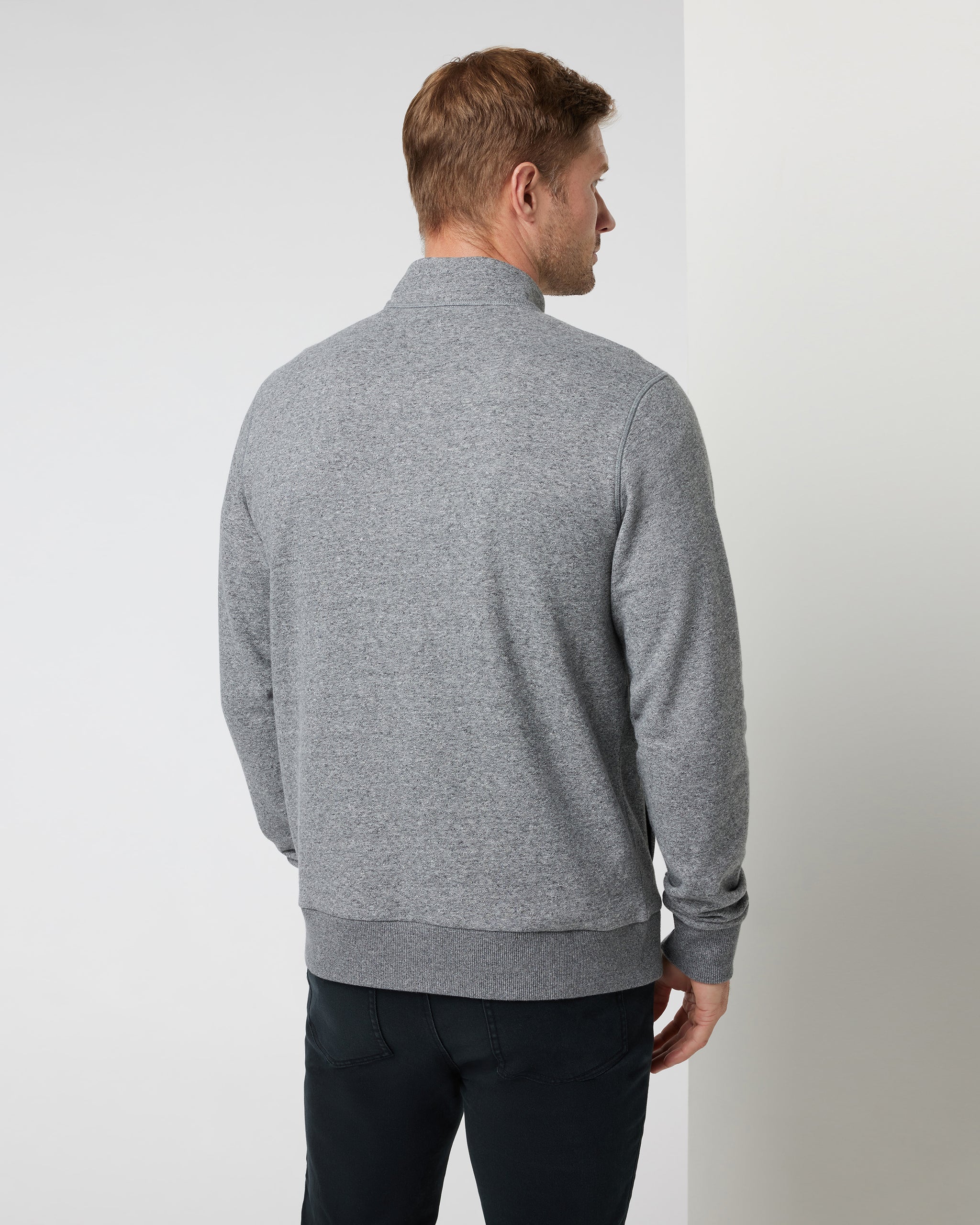 Cypress Quarter Zip | Heather Grey - Image 2
