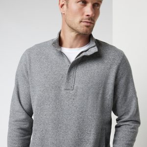 Cypress Quarter Zip | Heather Grey