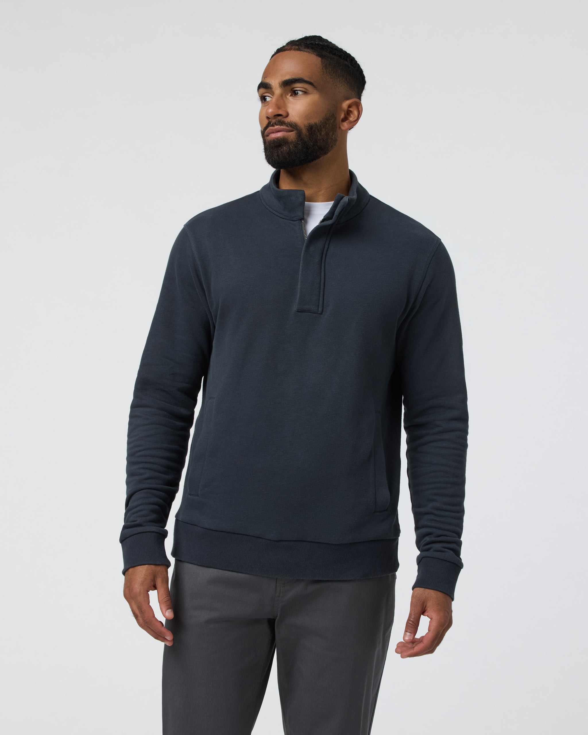 Cypress Quarter Zip | Navy