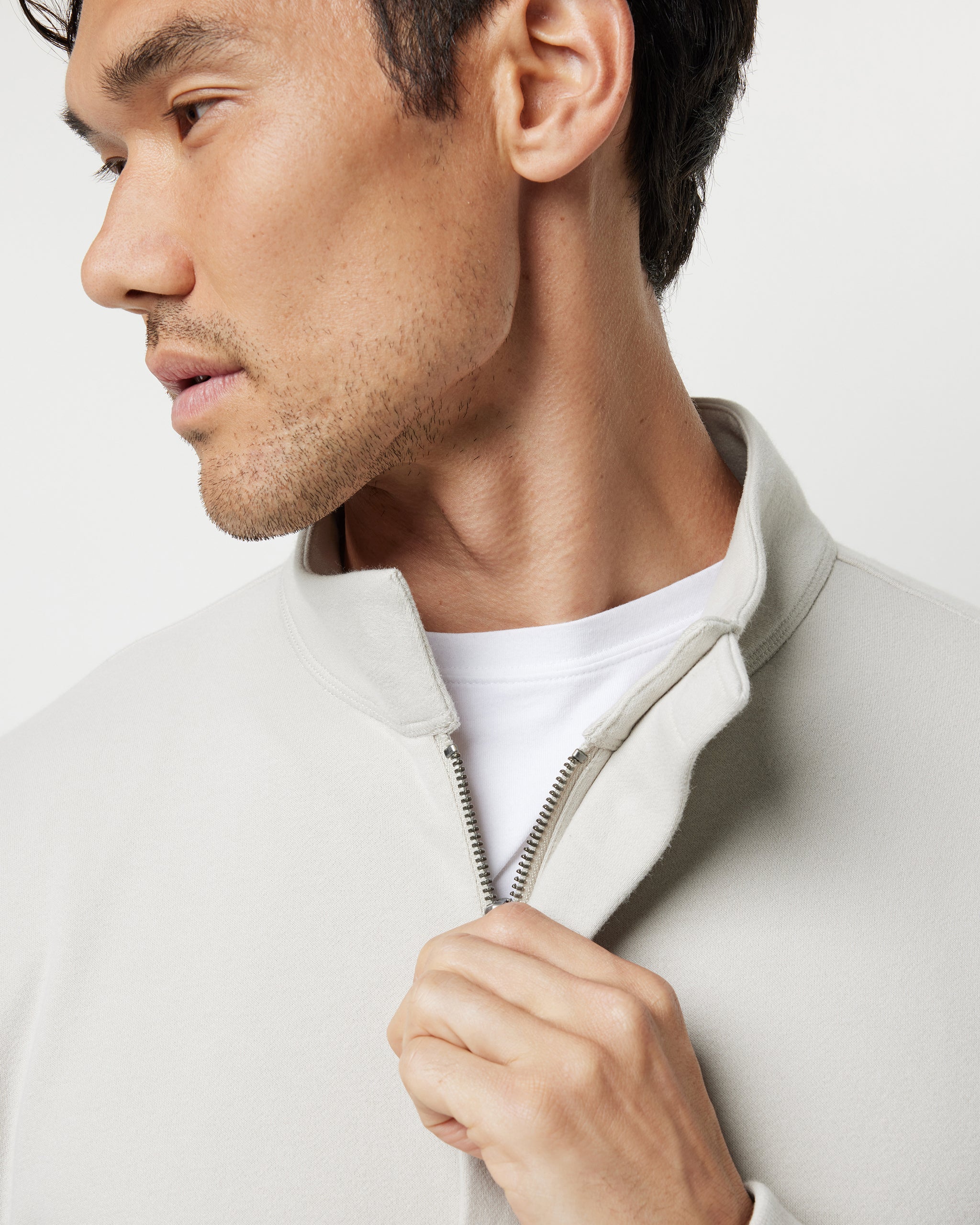 Cypress Quarter Zip | Salt - Image 3