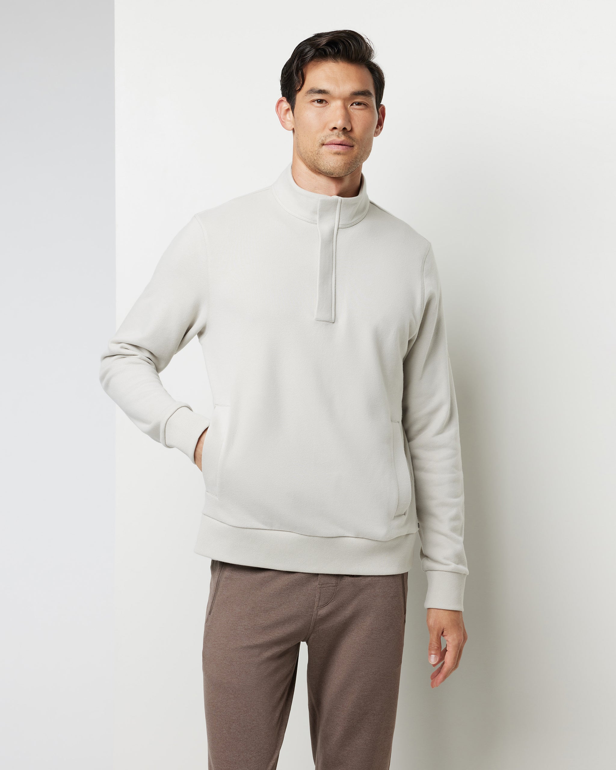 Cypress Quarter Zip | Salt