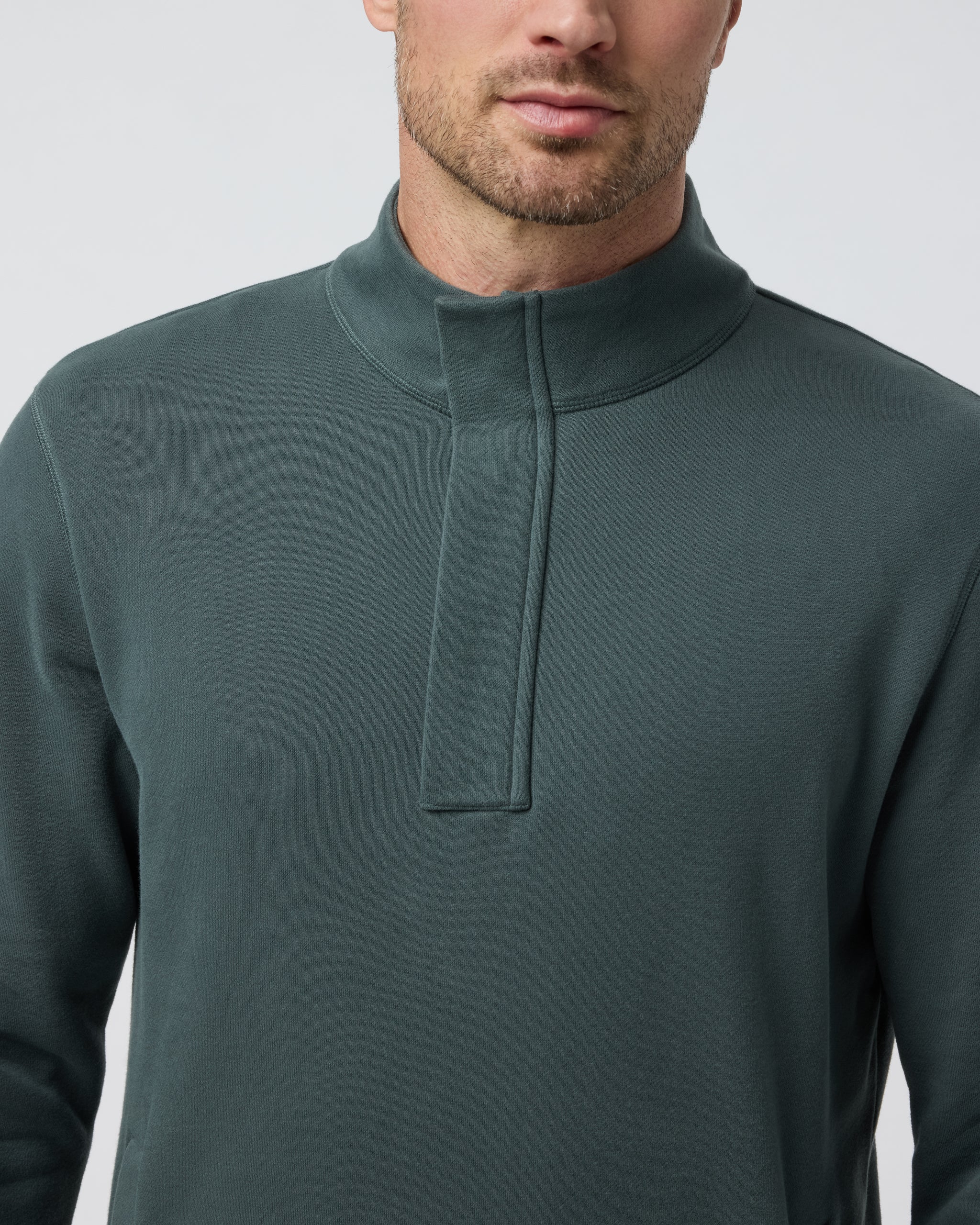Cypress Quarter Zip | Smoked Beryl - Image 4