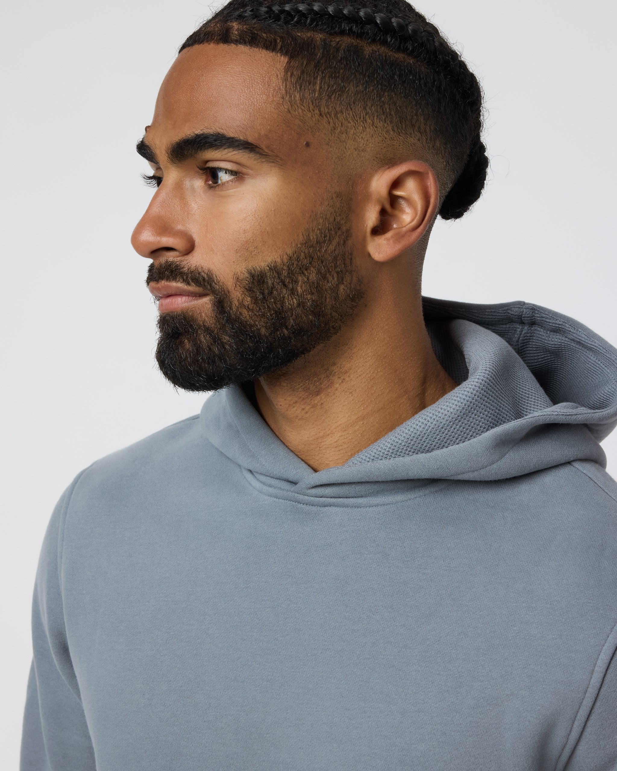 Seaside Pullover Hoodie | Dusty Blue - Image 4