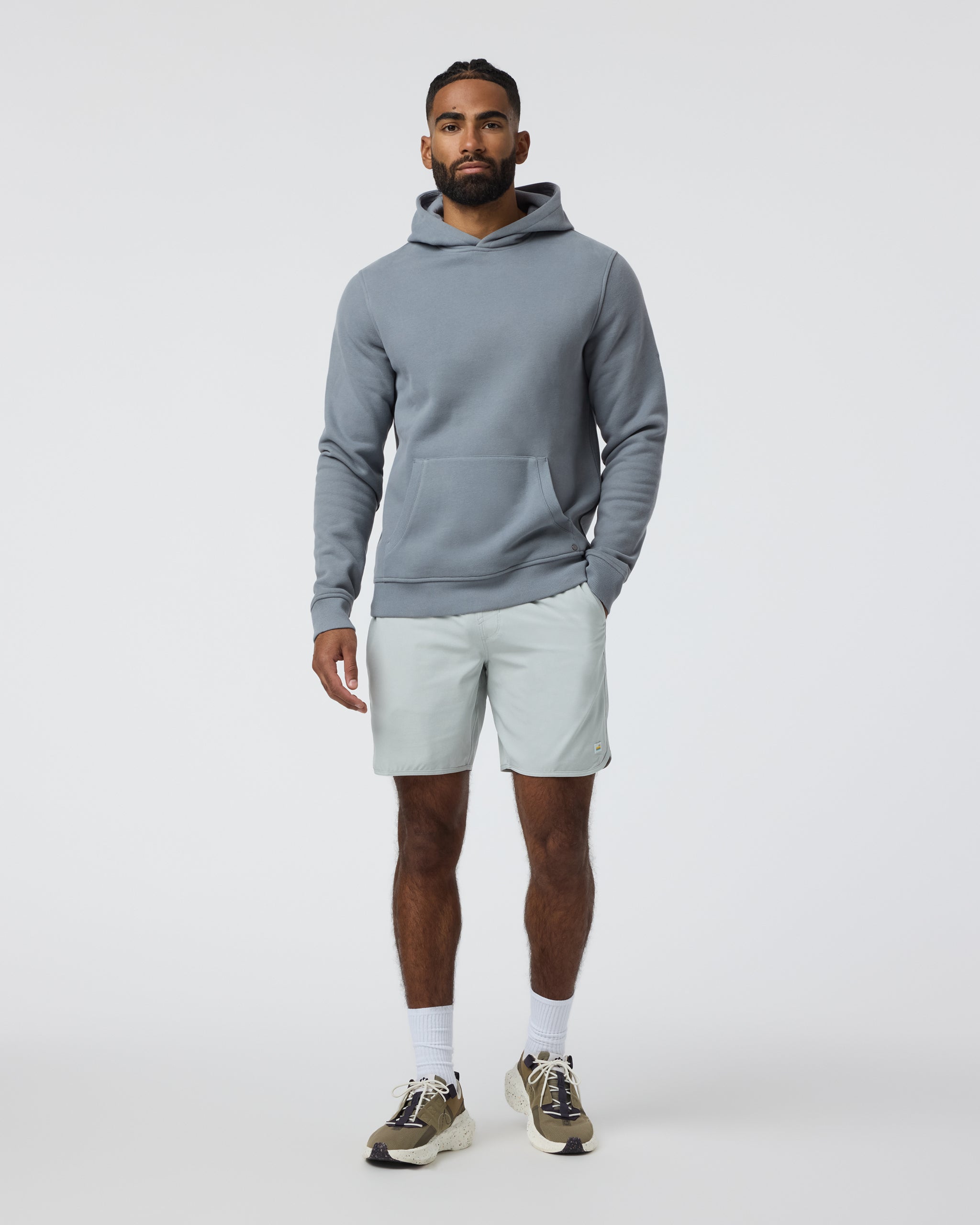 Seaside Pullover Hoodie | Dusty Blue - Image 5