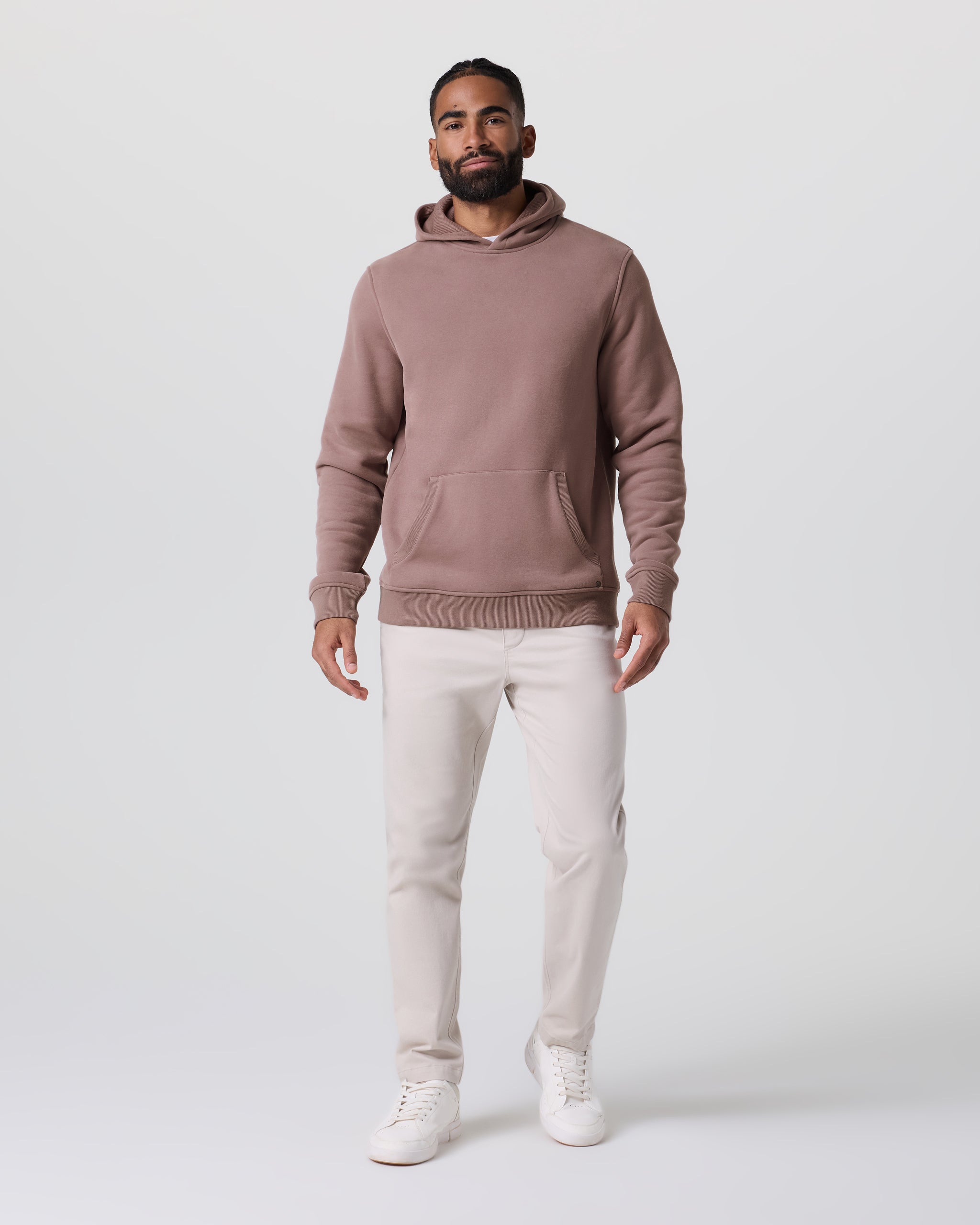 Seaside Pullover Hoodie | Dark Umber - Image 3
