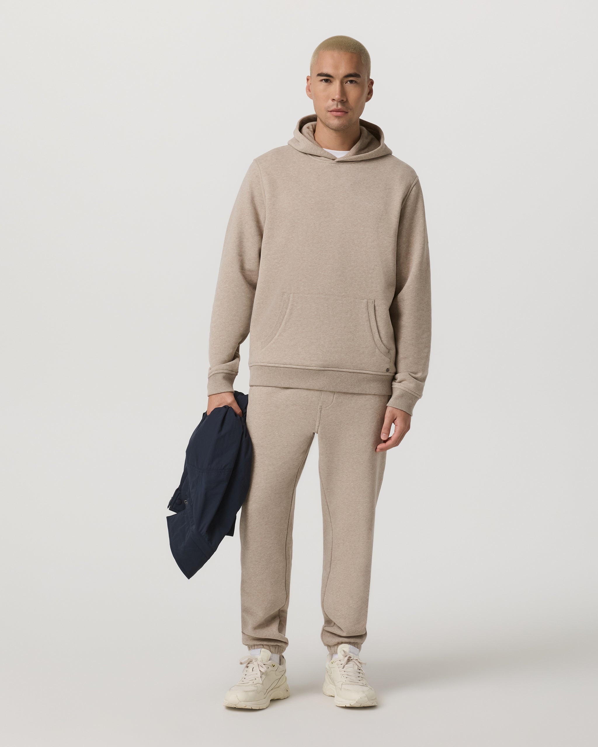 Seaside Pullover Hoodie | Acorn Heather - Image 3