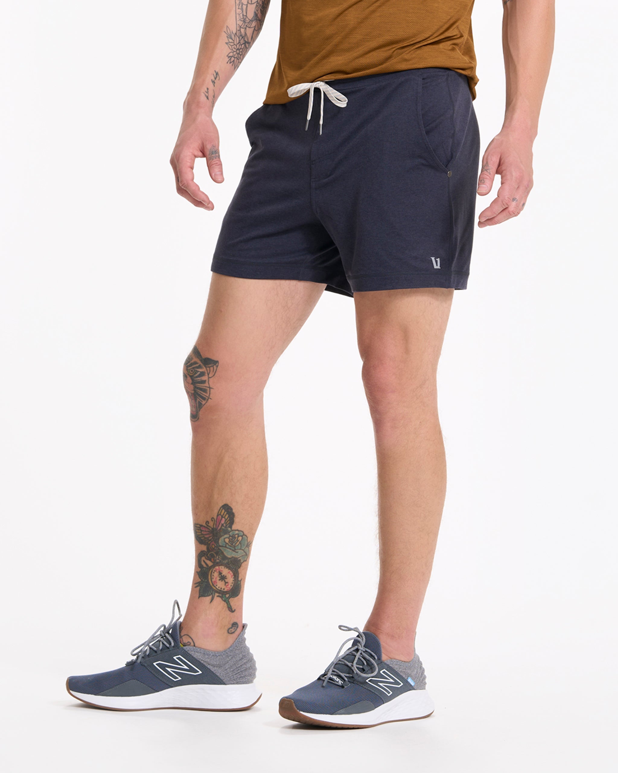 Ponto Performance Short 5 | Midnight Heather