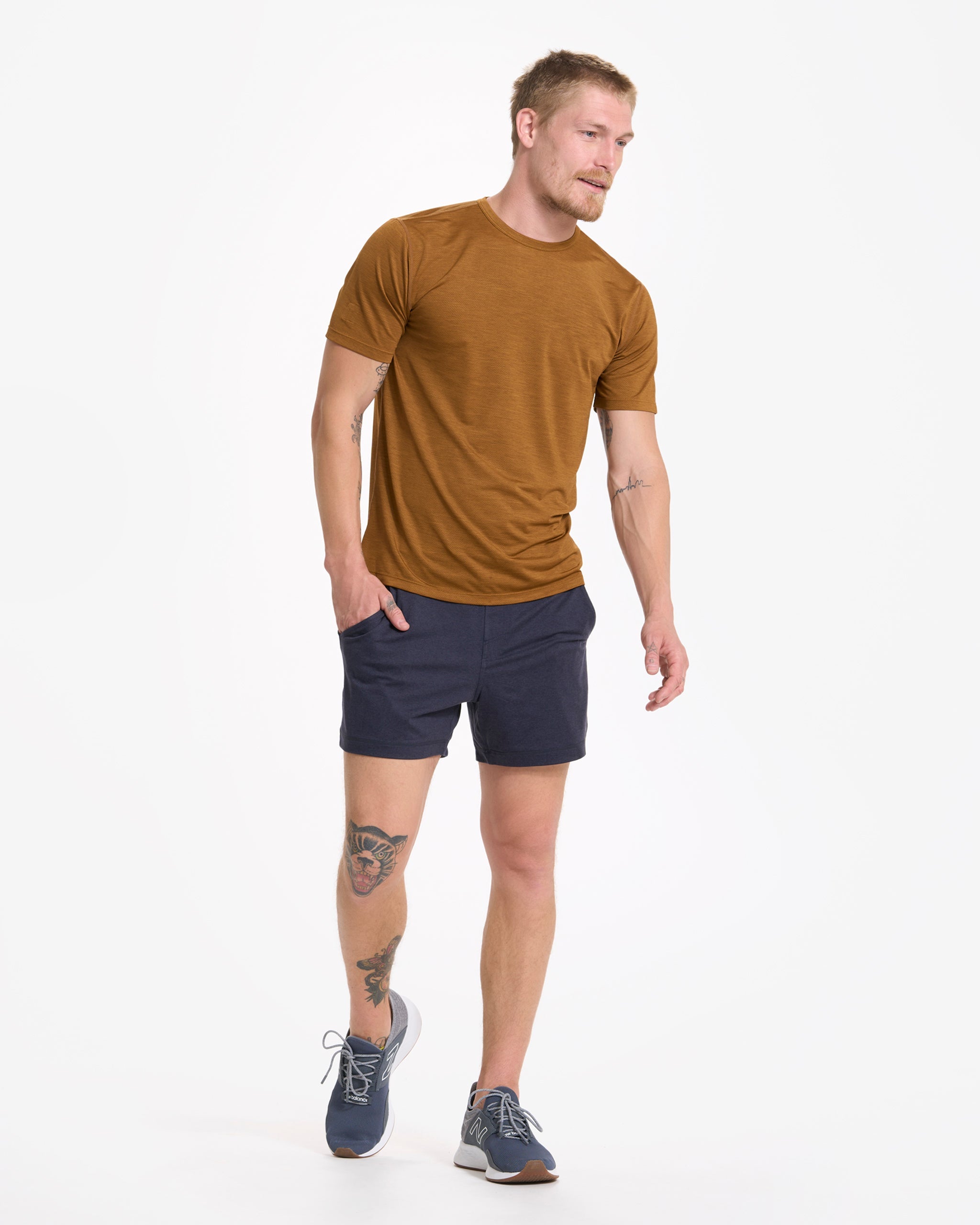 Ponto Performance Short 5 | Midnight Heather - Image 3