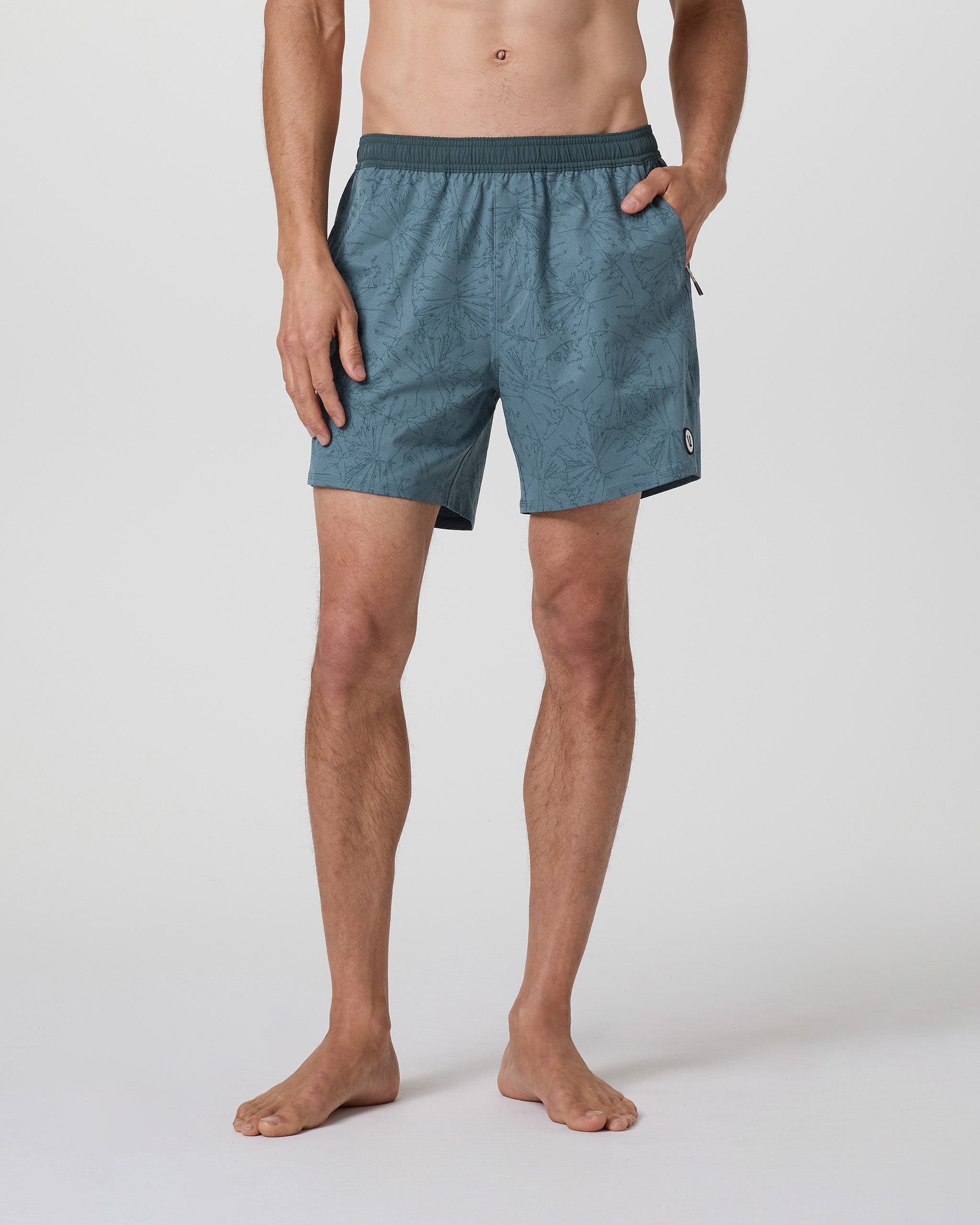 Maverick Volley Short Unlined | Light Deep Sea Water Lily - Image 2