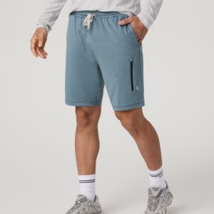 Sunday Performance Short 8 | Smoke Blue Heather