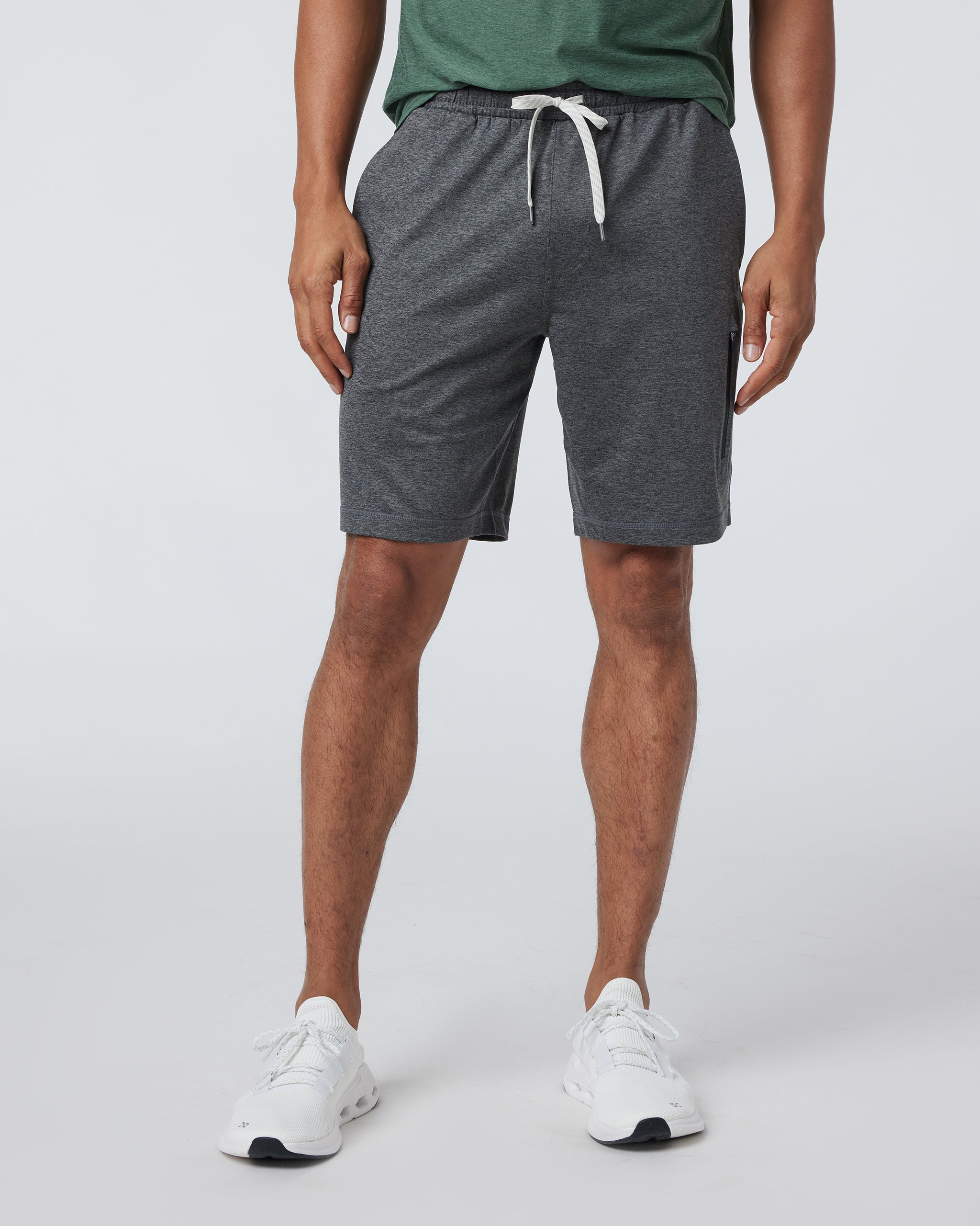Sunday Performance Short 8 | Charcoal Heather