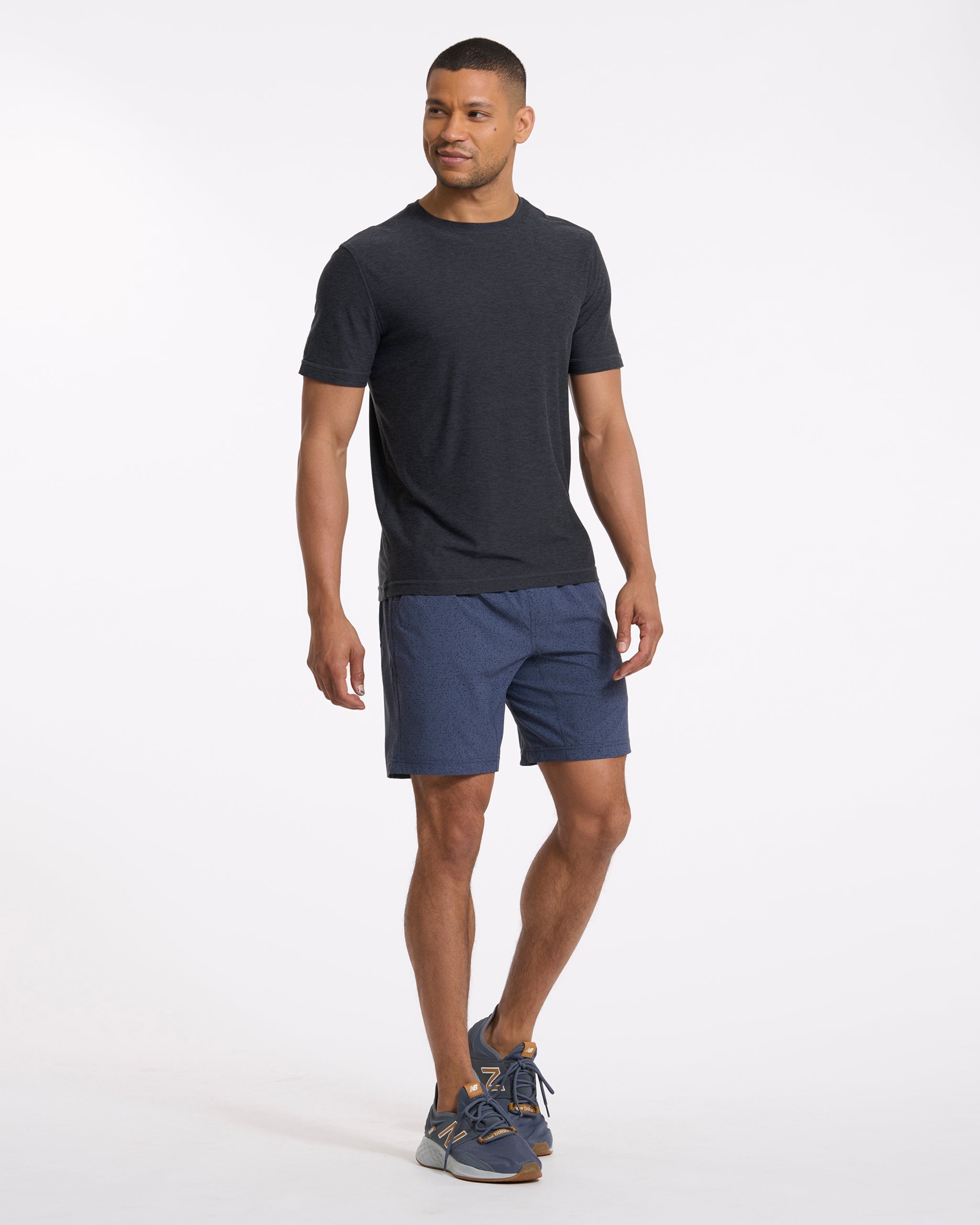 Kore Short Lined 7 | Azure Dashed Lines - Image 5