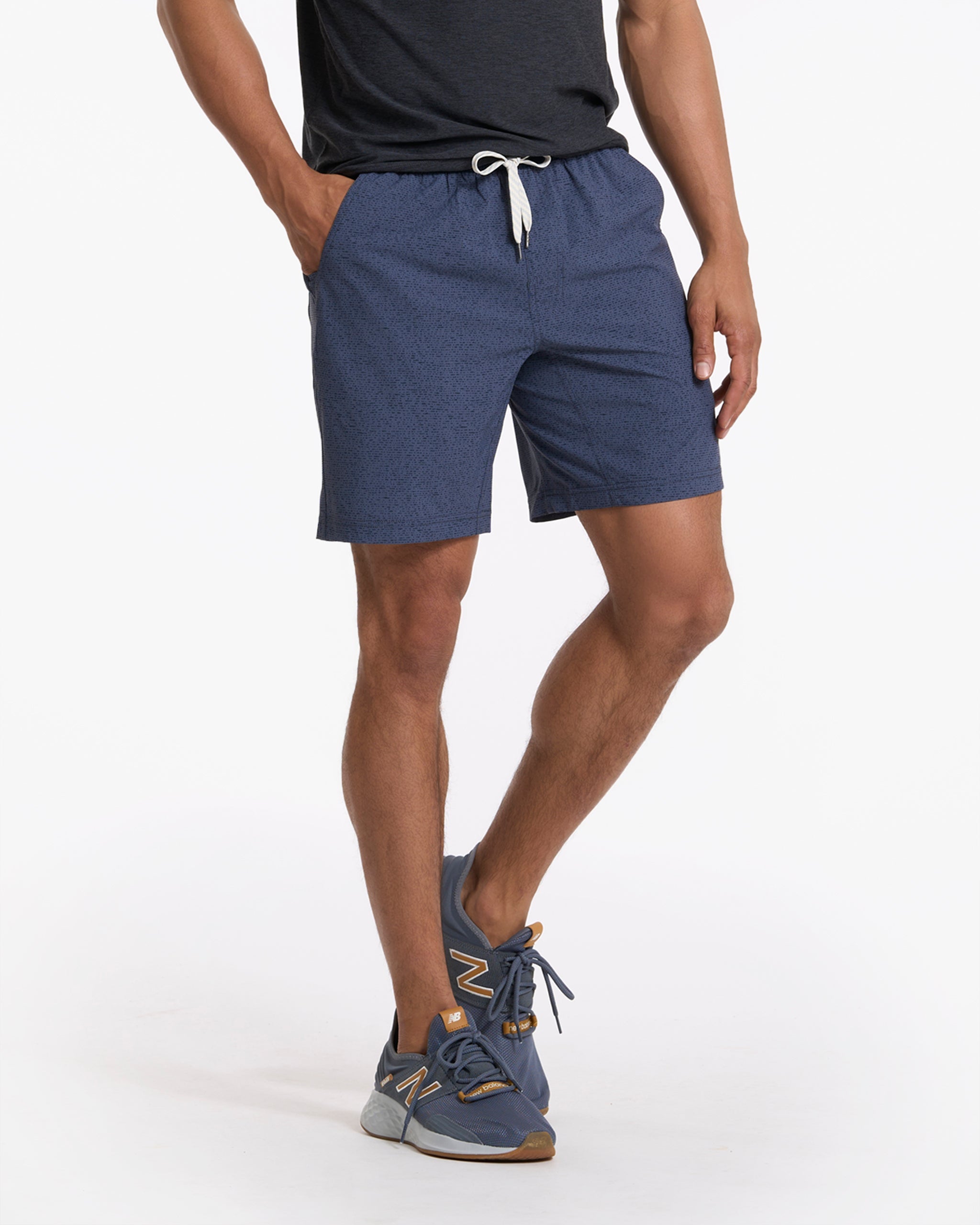Kore Short Lined 7 | Azure Dashed Lines - Image 2