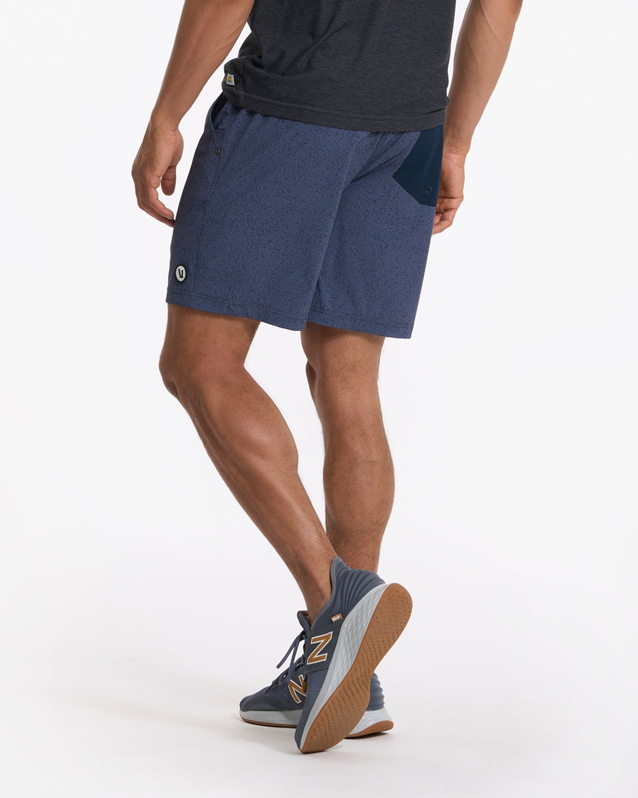 Kore Short Lined 7 | Azure Dashed Lines - Image 3