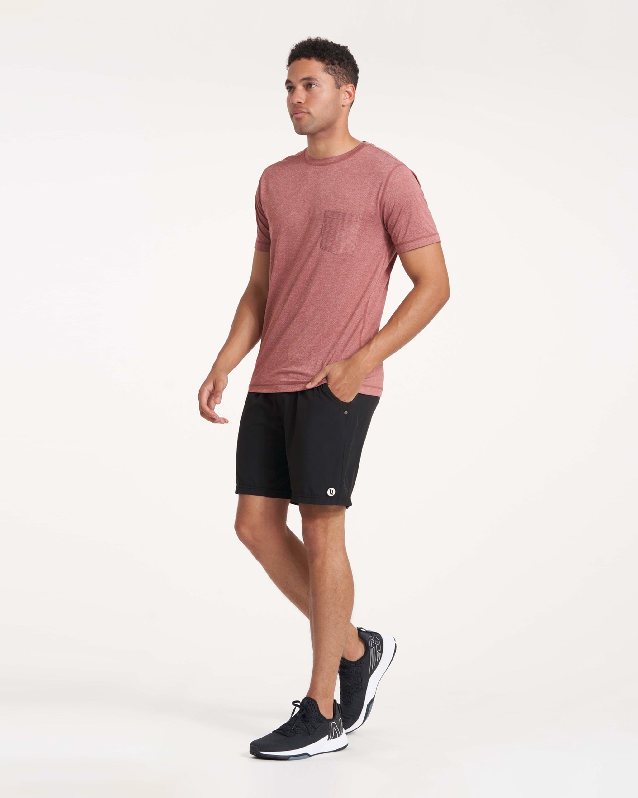 Tradewind Performance Tee | Sienna Heather - Image 3