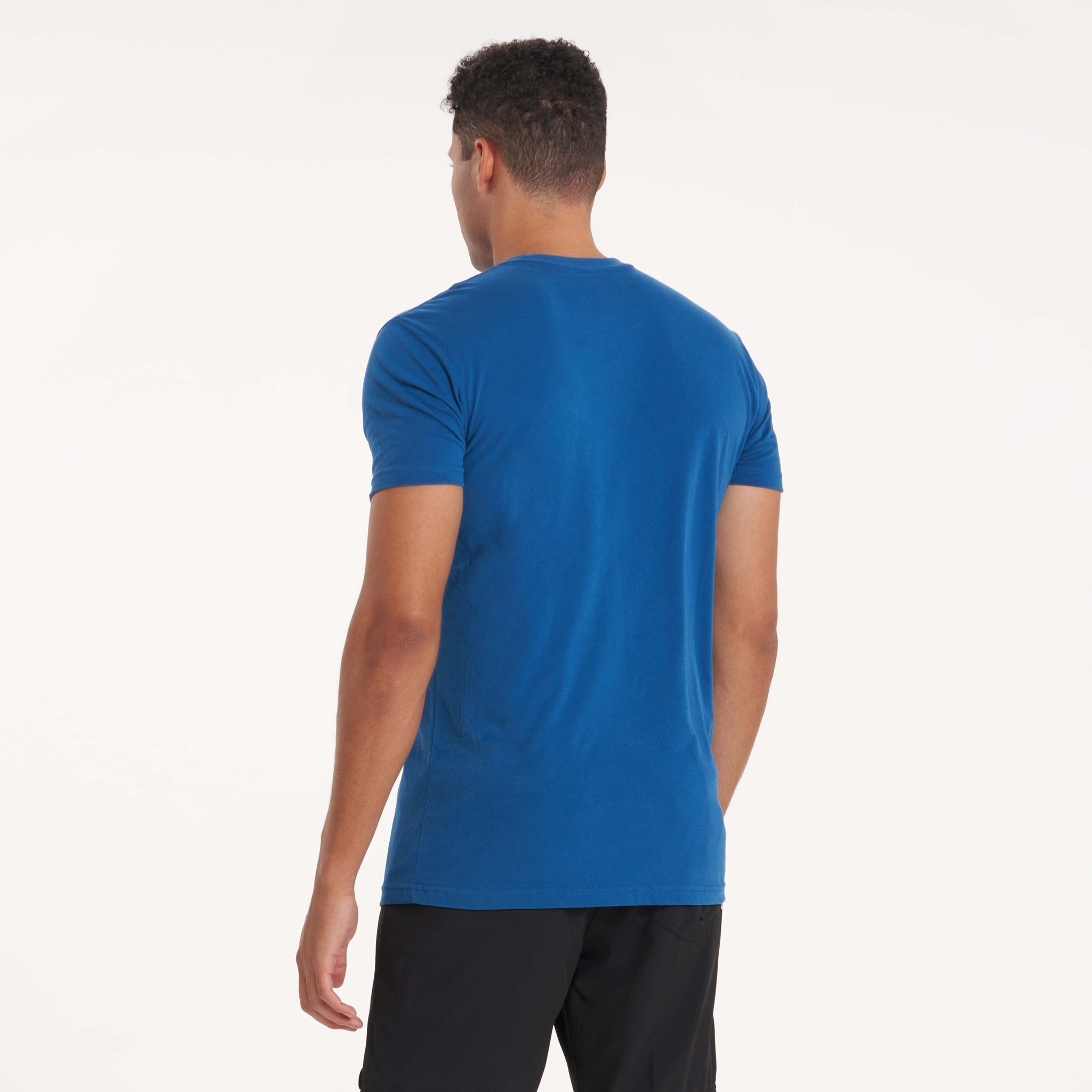 V1 Vuori Wordmark Logo Tee | Sea - Image 3