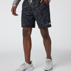 Kore Short Lined 7 | Black Watercolor Camo