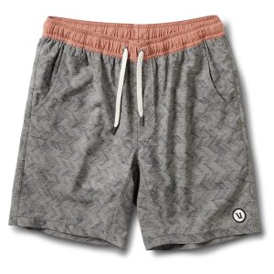 Kore Short Lined 7 | Grey Herringbone
