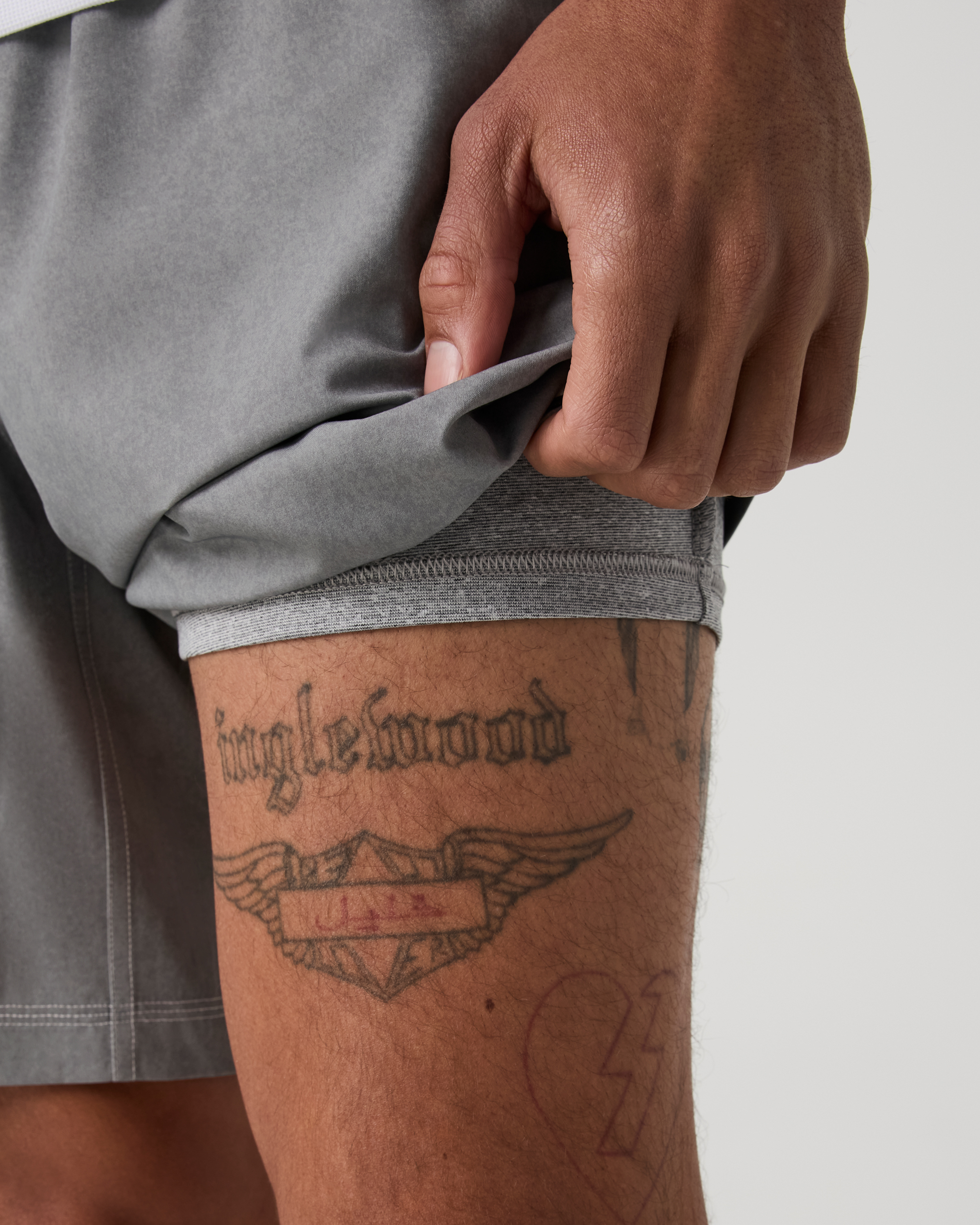 Kore Short Lined 7 | Greyhound Washed - Image 2