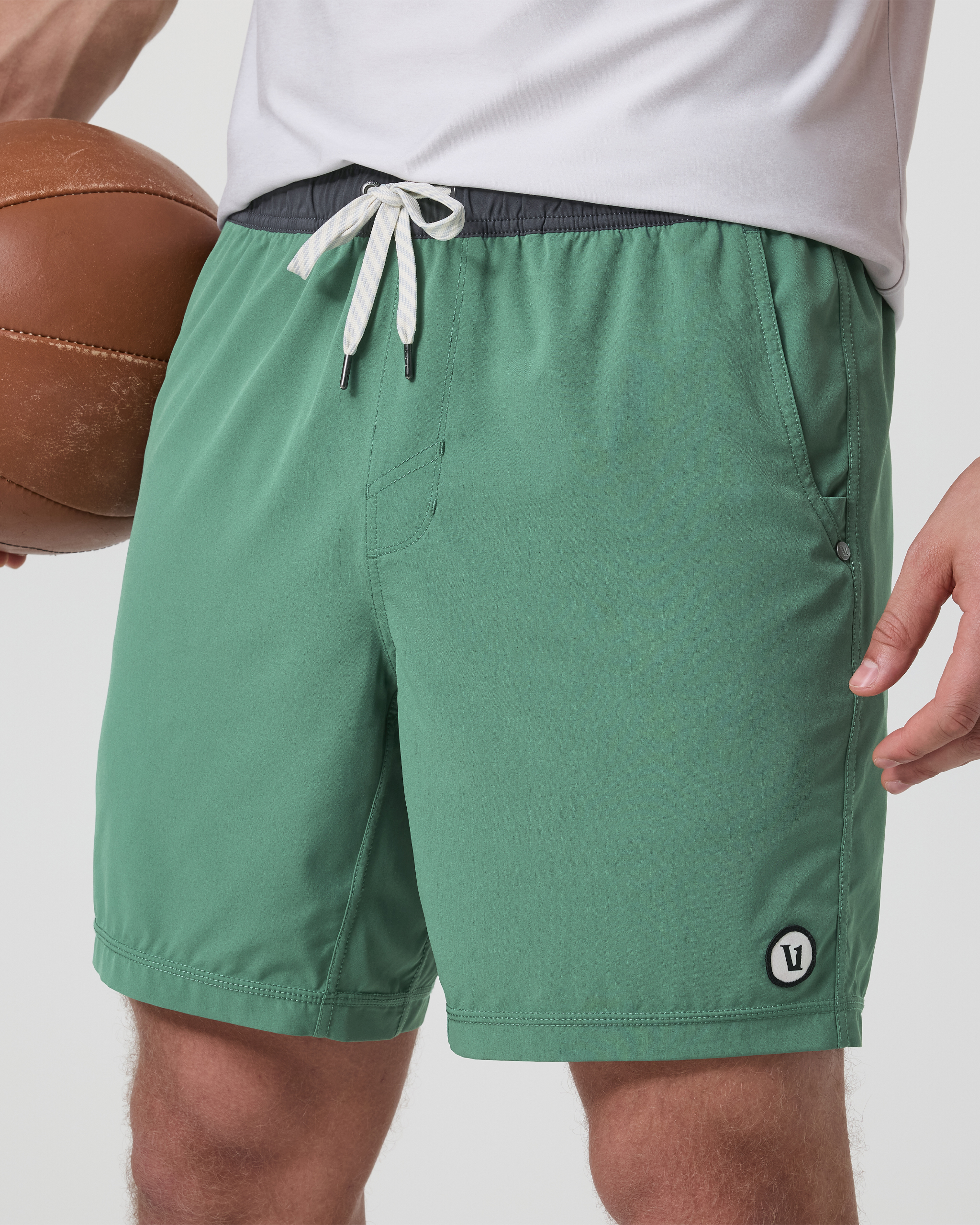Kore Short Lined 7 | Hedge Green - Image 5