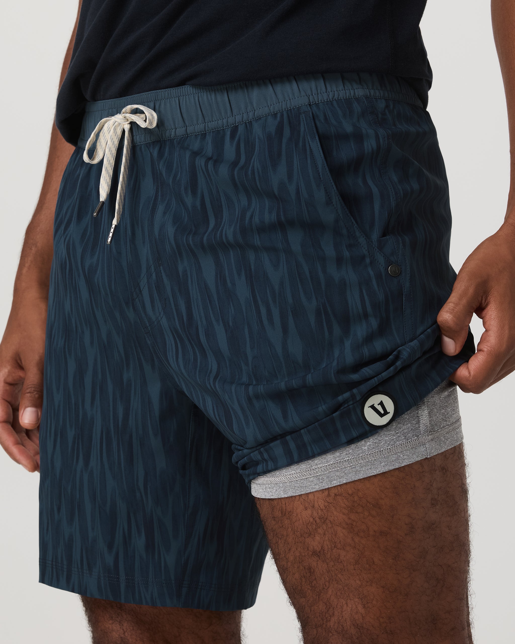 Kore Short Lined 7 | Blue Sea Pampas - Image 2