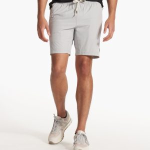 Kore Short Lined 7 | Platinum Linen Texture