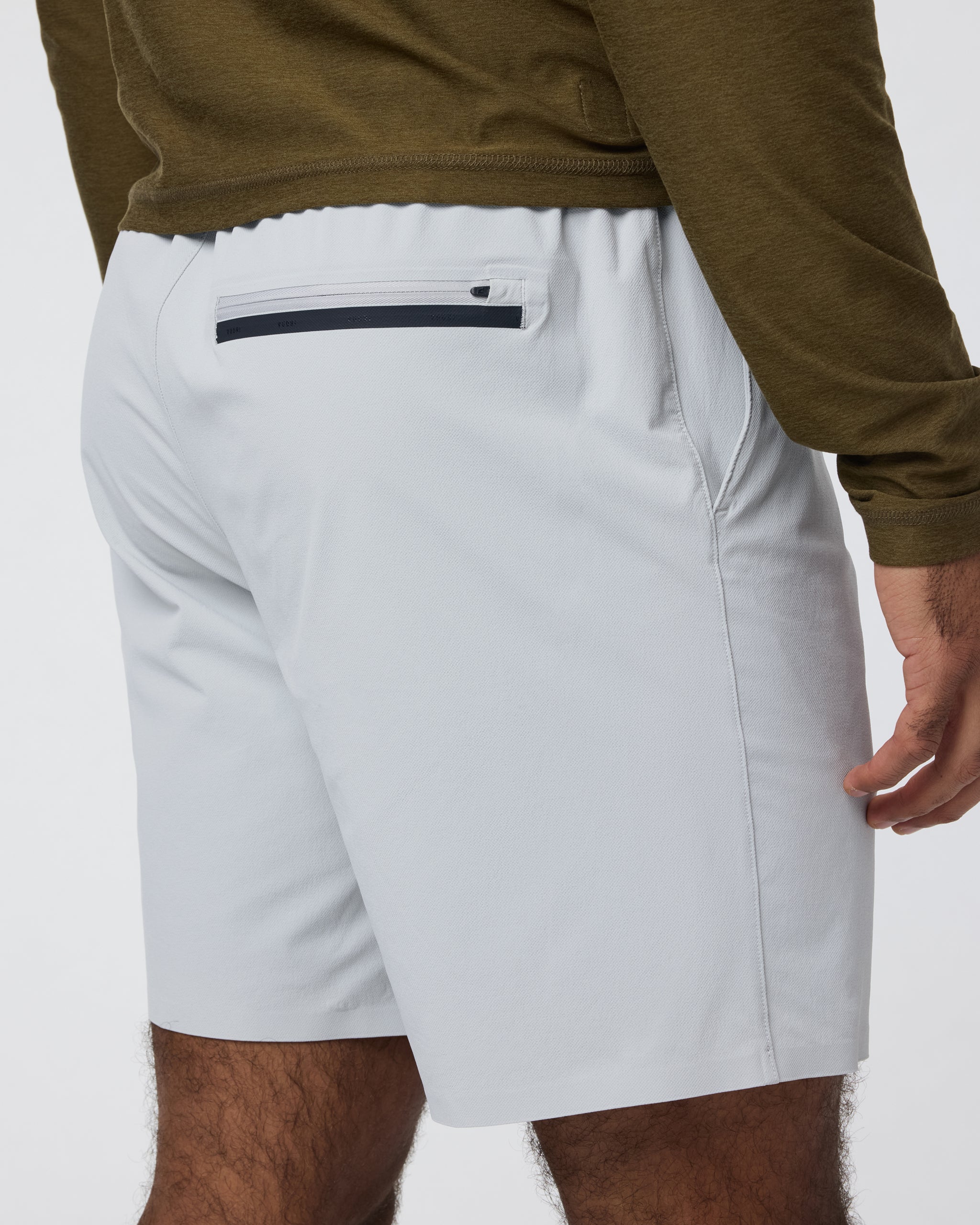 Grafton Short Unlined 7 | Sky Grey - Image 4
