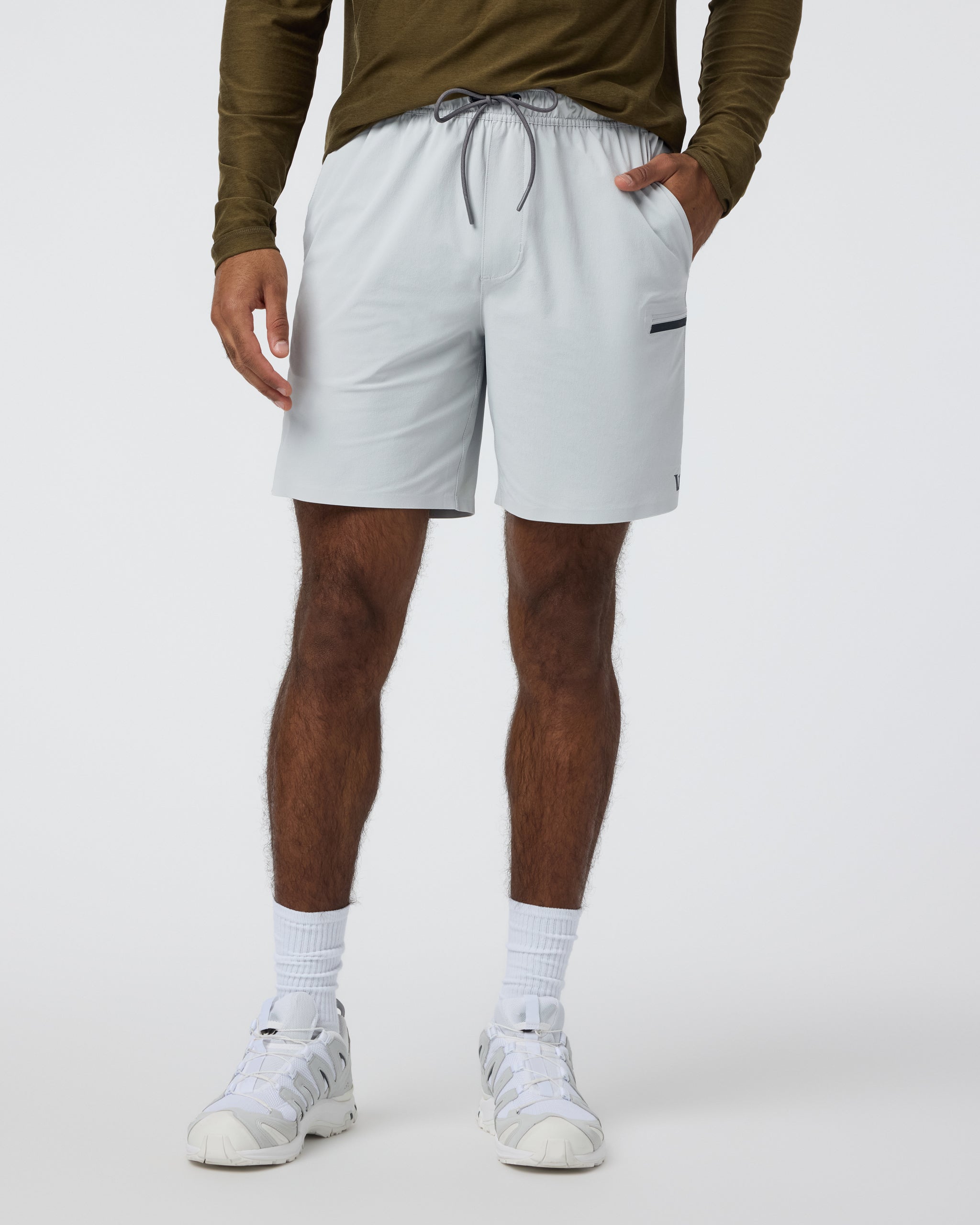 Grafton Short Unlined 7 | Sky Grey - Image 2