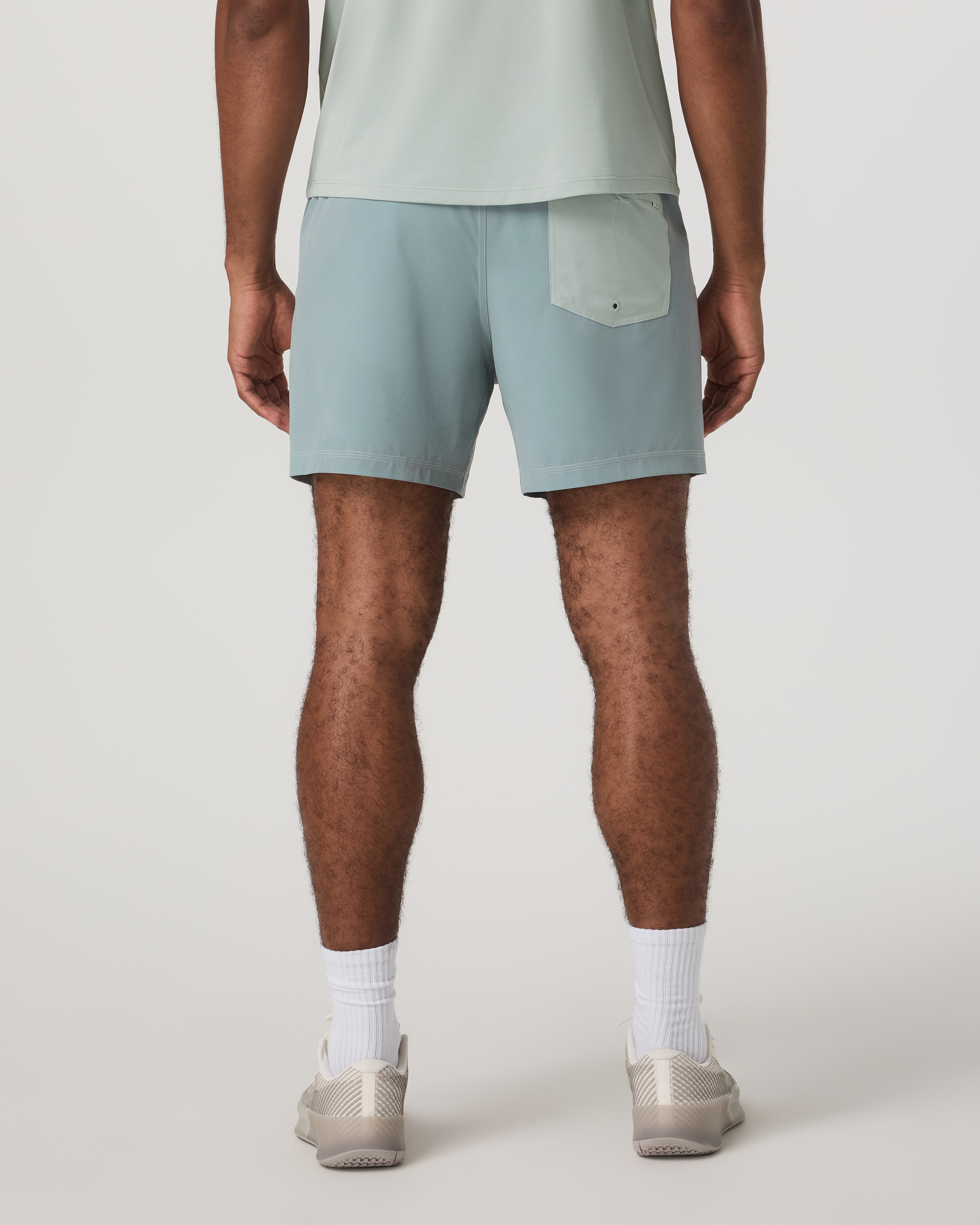 Kore Short Unlined 5 | Storm Blue Color Block - Image 3