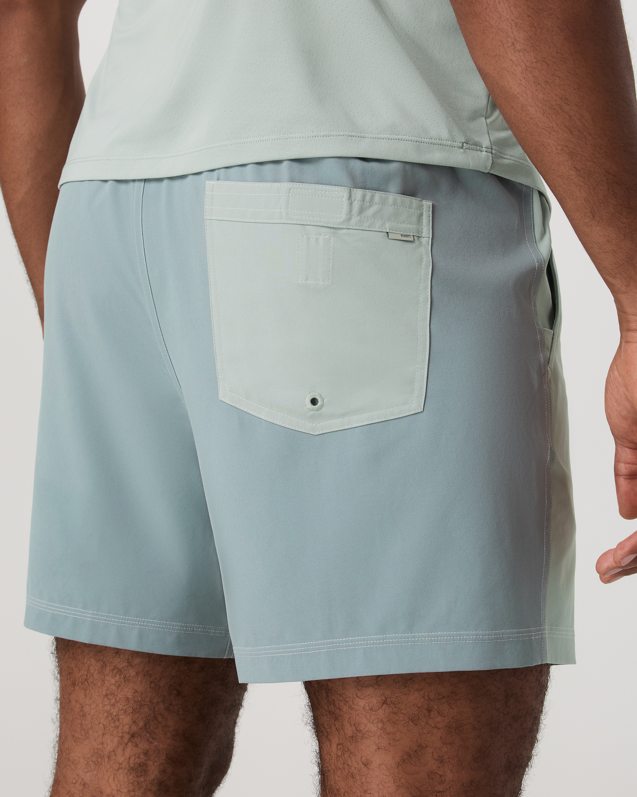 Kore Short Unlined 5 | Storm Blue Color Block - Image 5