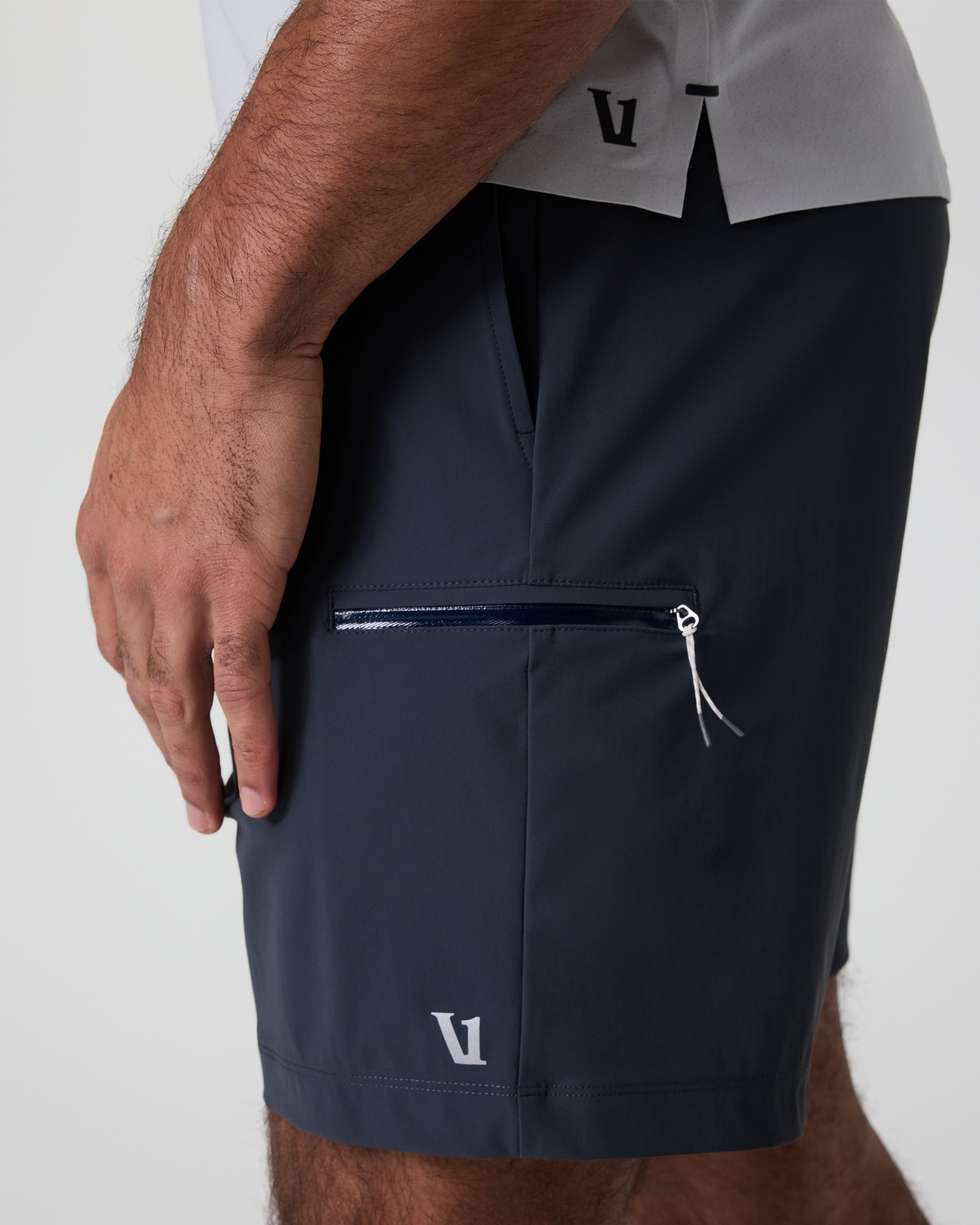 Fleet Sport Short Unlined 7 | Navy - Image 2