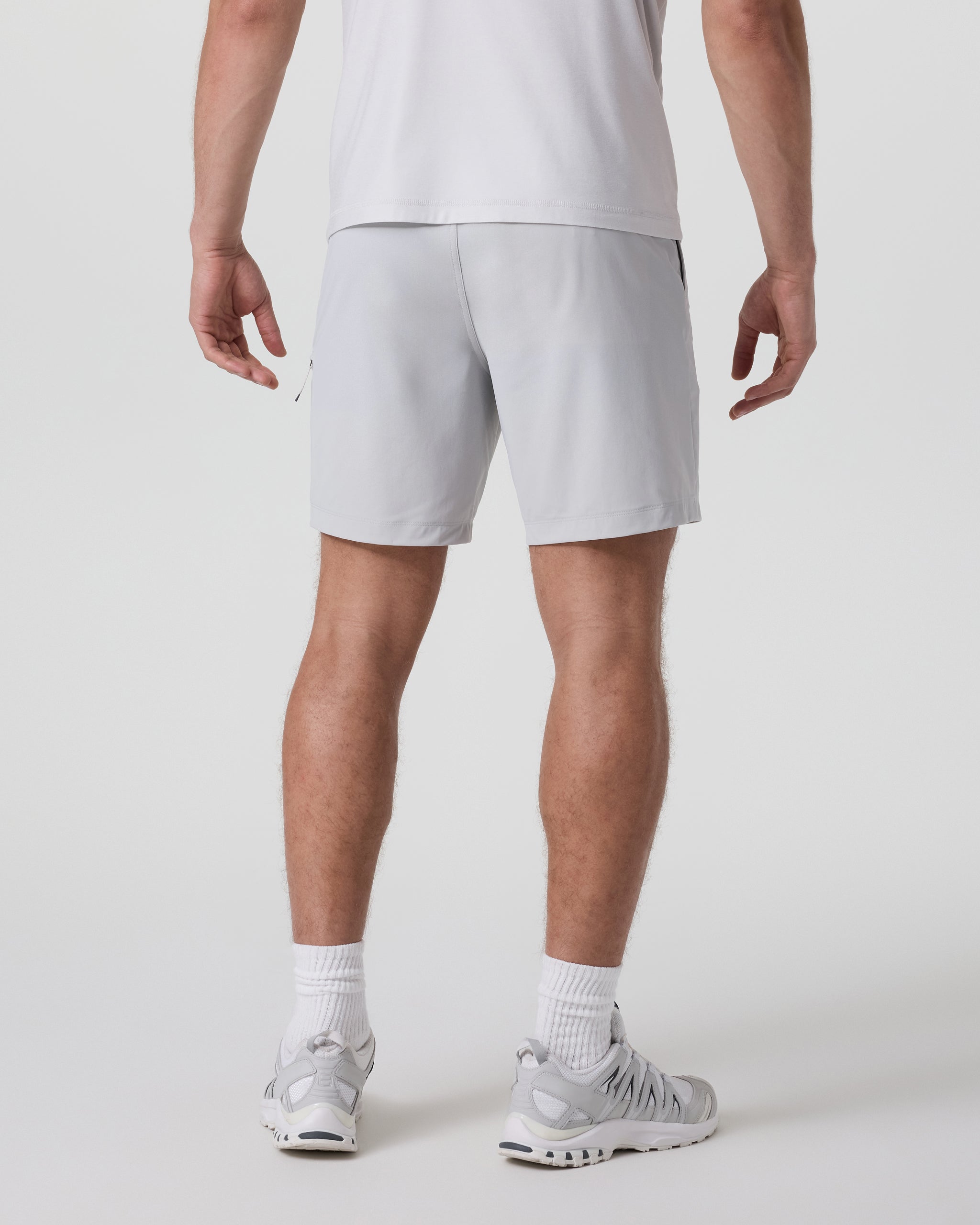 Fleet Sport Short Unlined 7 | Sky Grey - Image 3