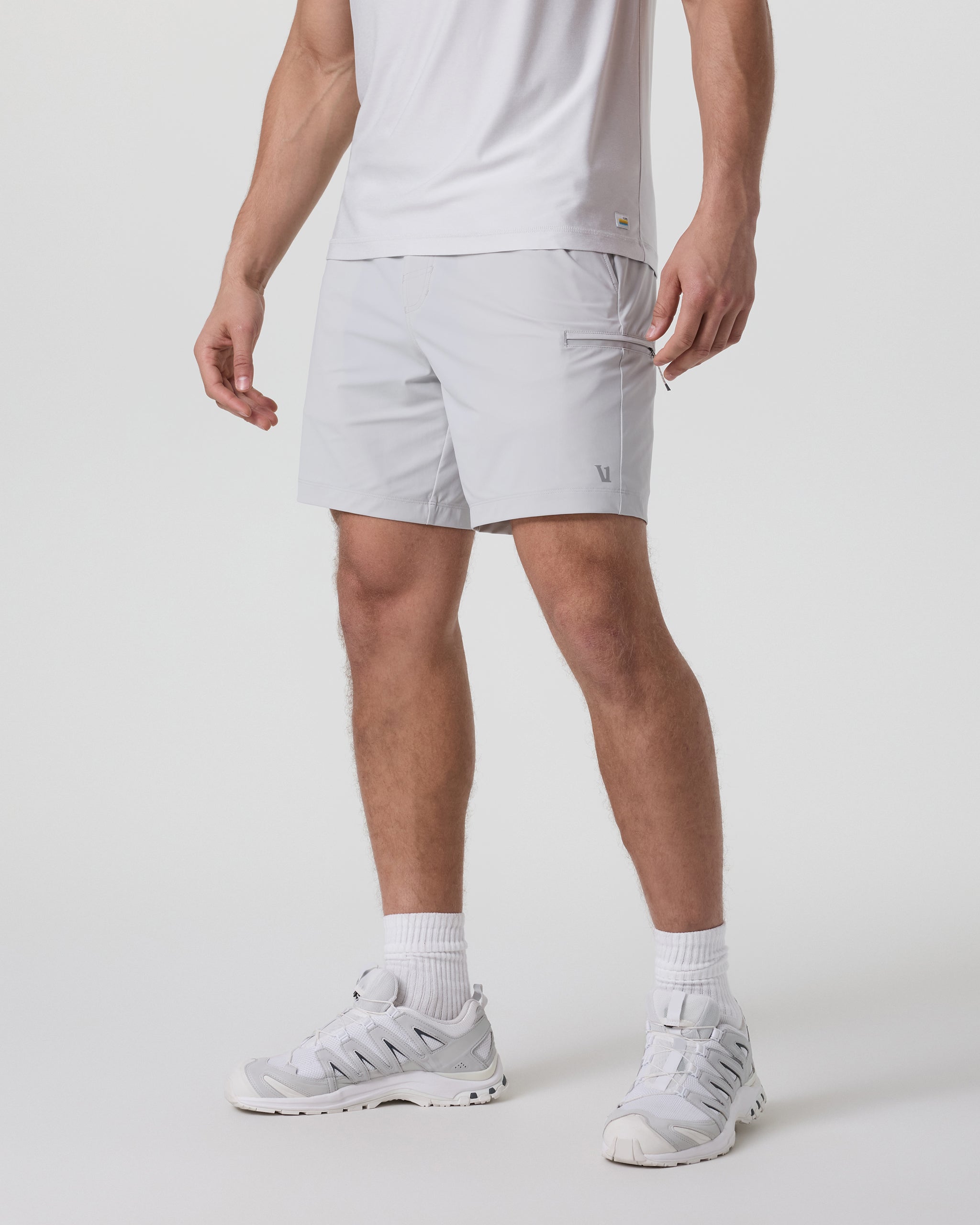 Fleet Sport Short Unlined 7 | Sky Grey