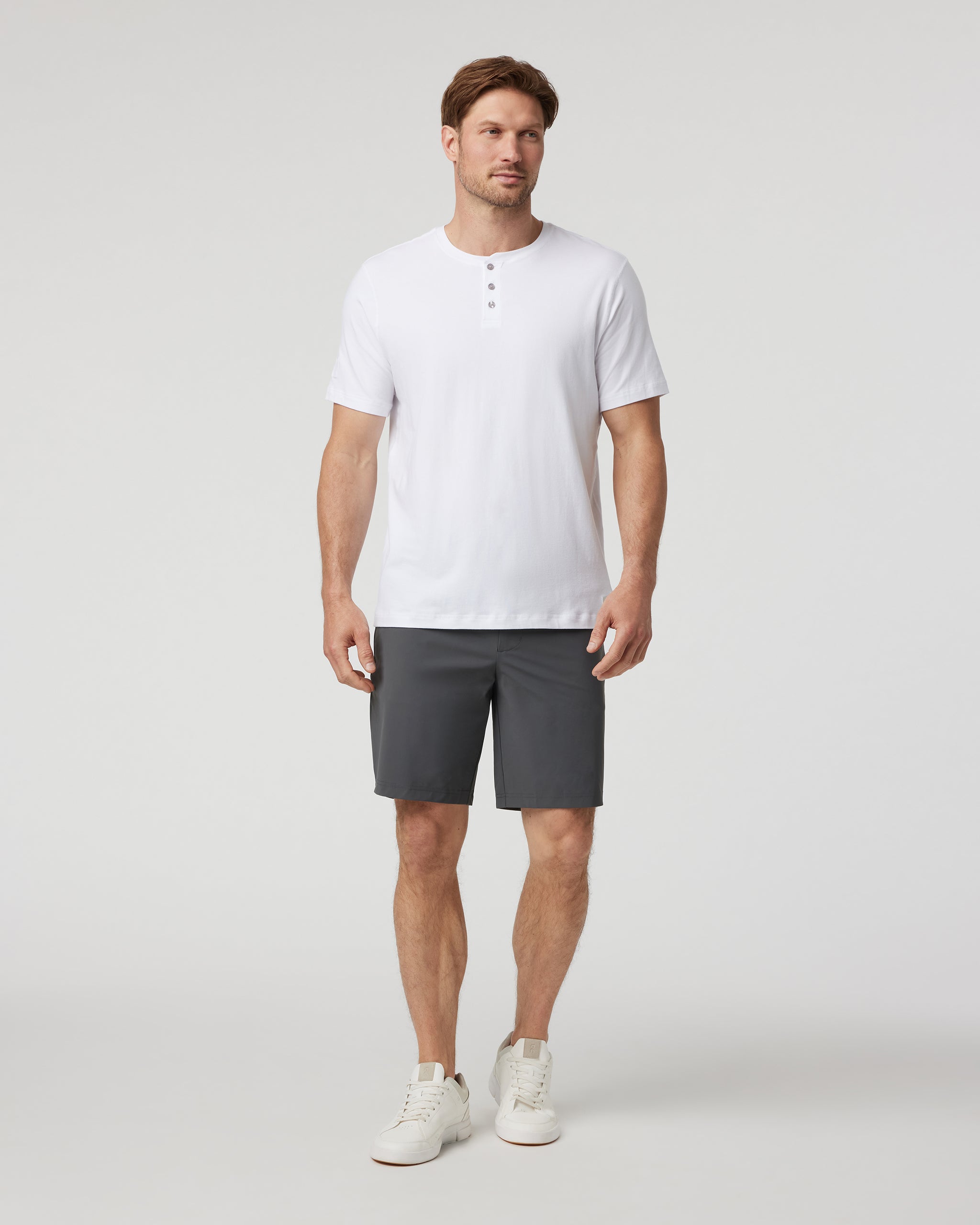 Fleet Chino Short 8 | Charcoal - Image 2