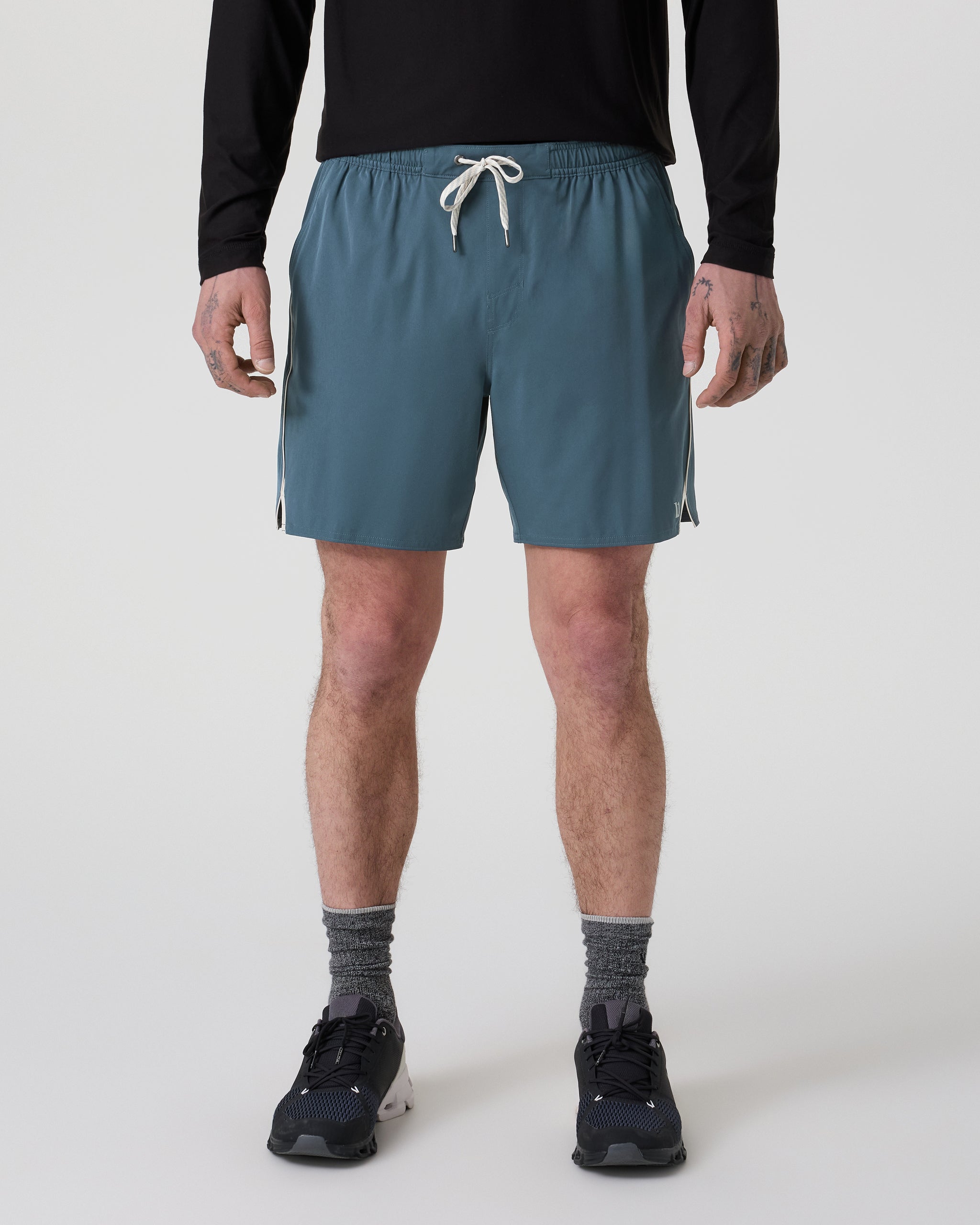 Trail Short 2.0 | Pacific/Heather Grey