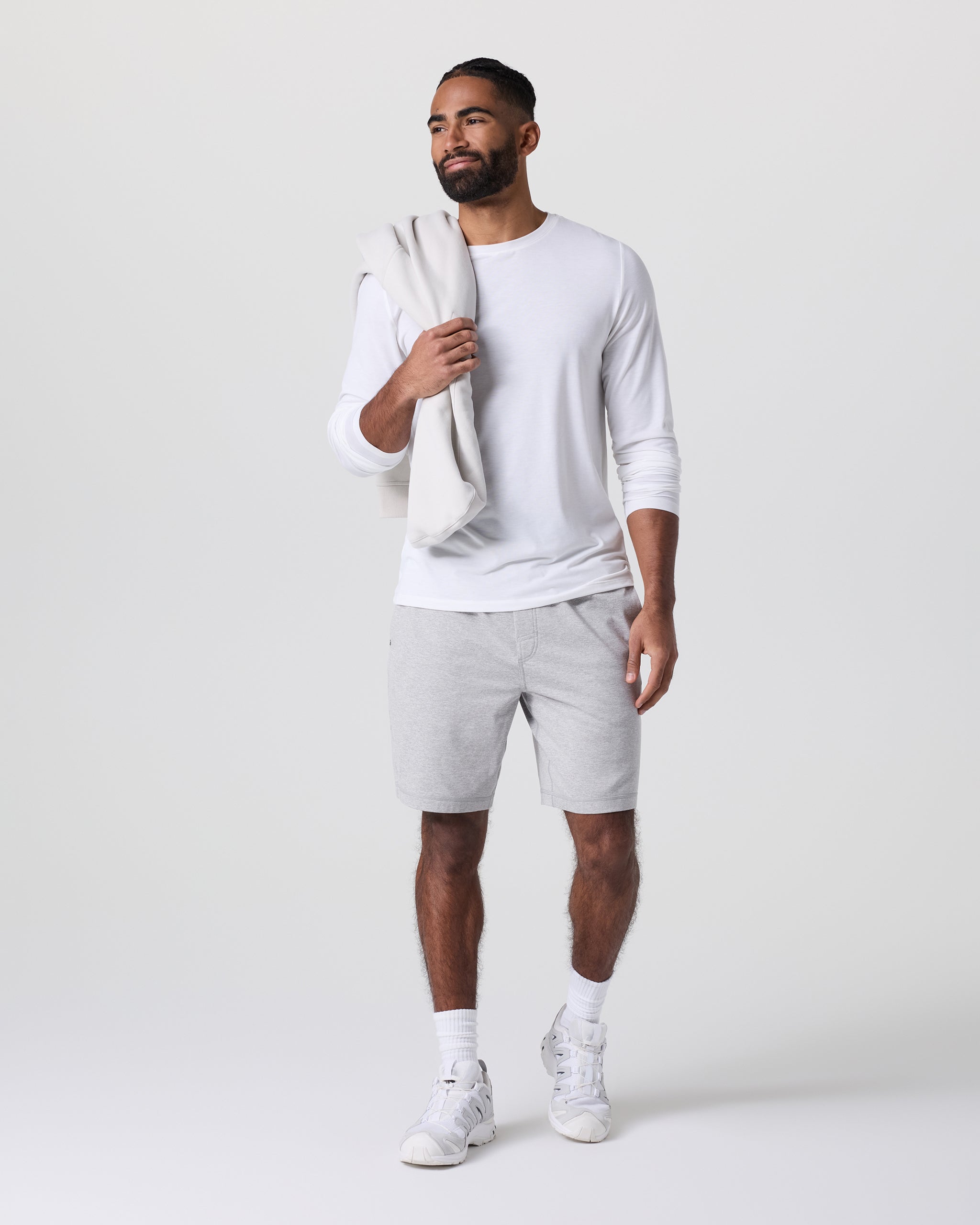 Coronado Short 8 | Light Heather Grey - Image 5
