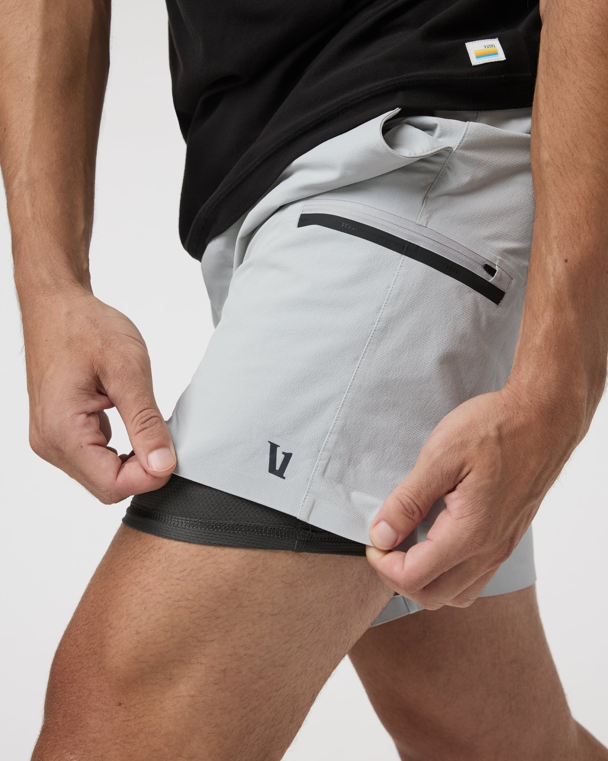 Grafton Short Lined 7 | Sky Grey - Image 2